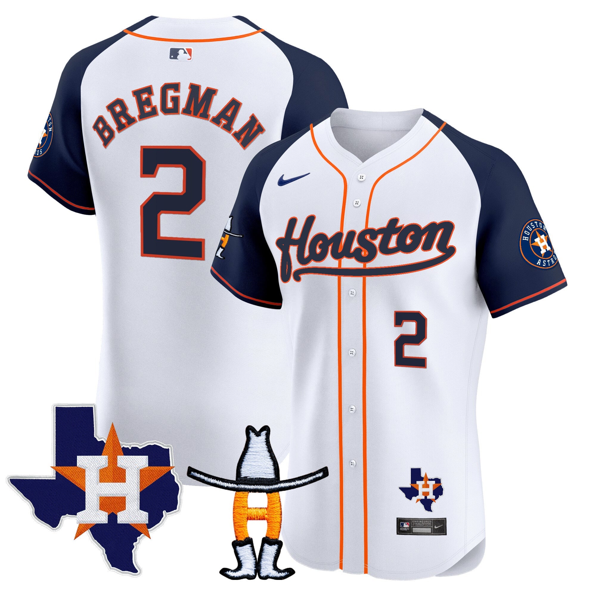 Men’s Houston Houston Rodeo Patch Vapor Premier Elite Jersey