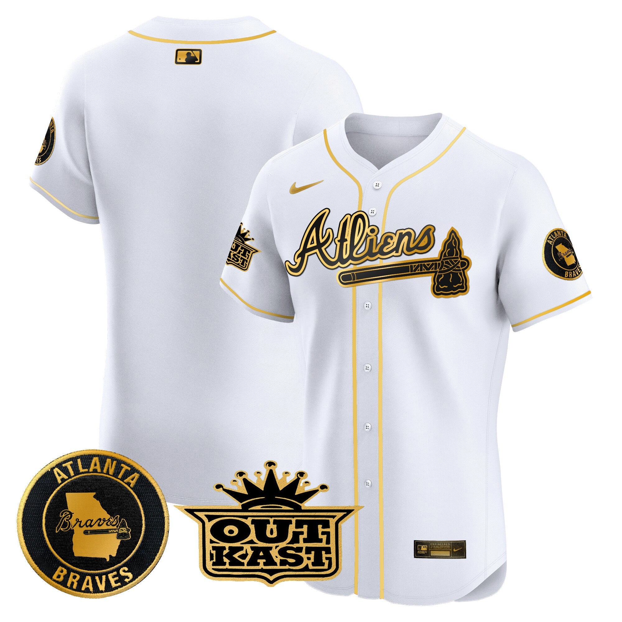 Men’s Atlanta Atliens Vapor Premier Elite Jersey