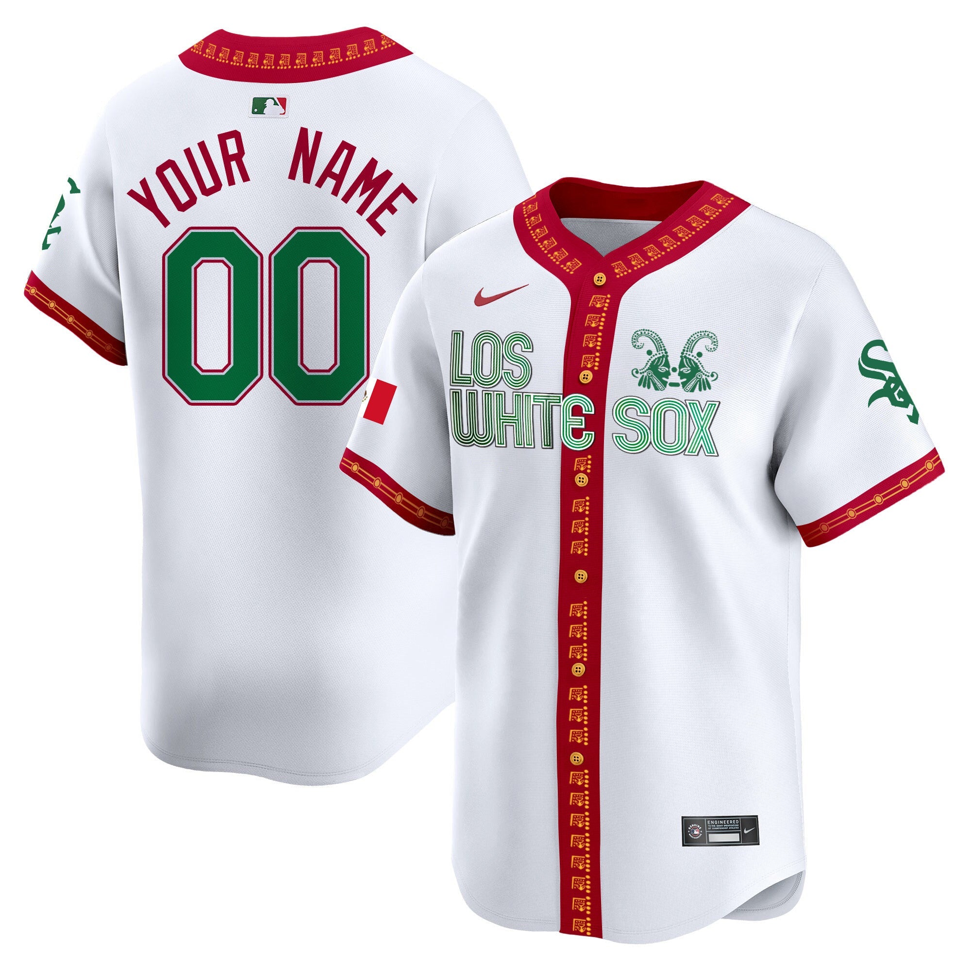 Chicago Mexico Vapor Premier Limited Custom Jersey