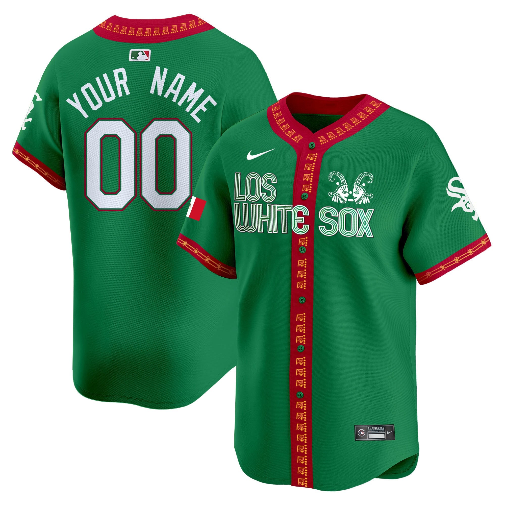 Chicago Mexico Vapor Premier Limited Custom Jersey