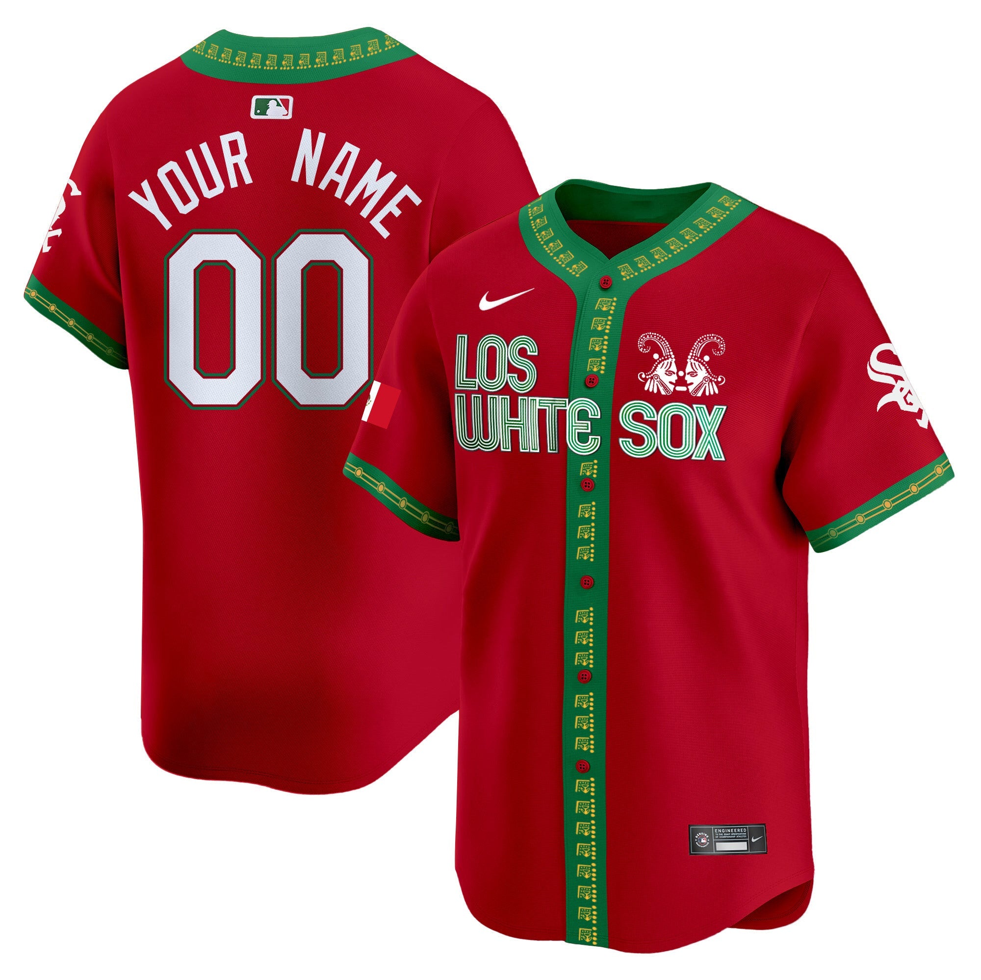 Chicago Mexico Vapor Premier Limited Custom Jersey