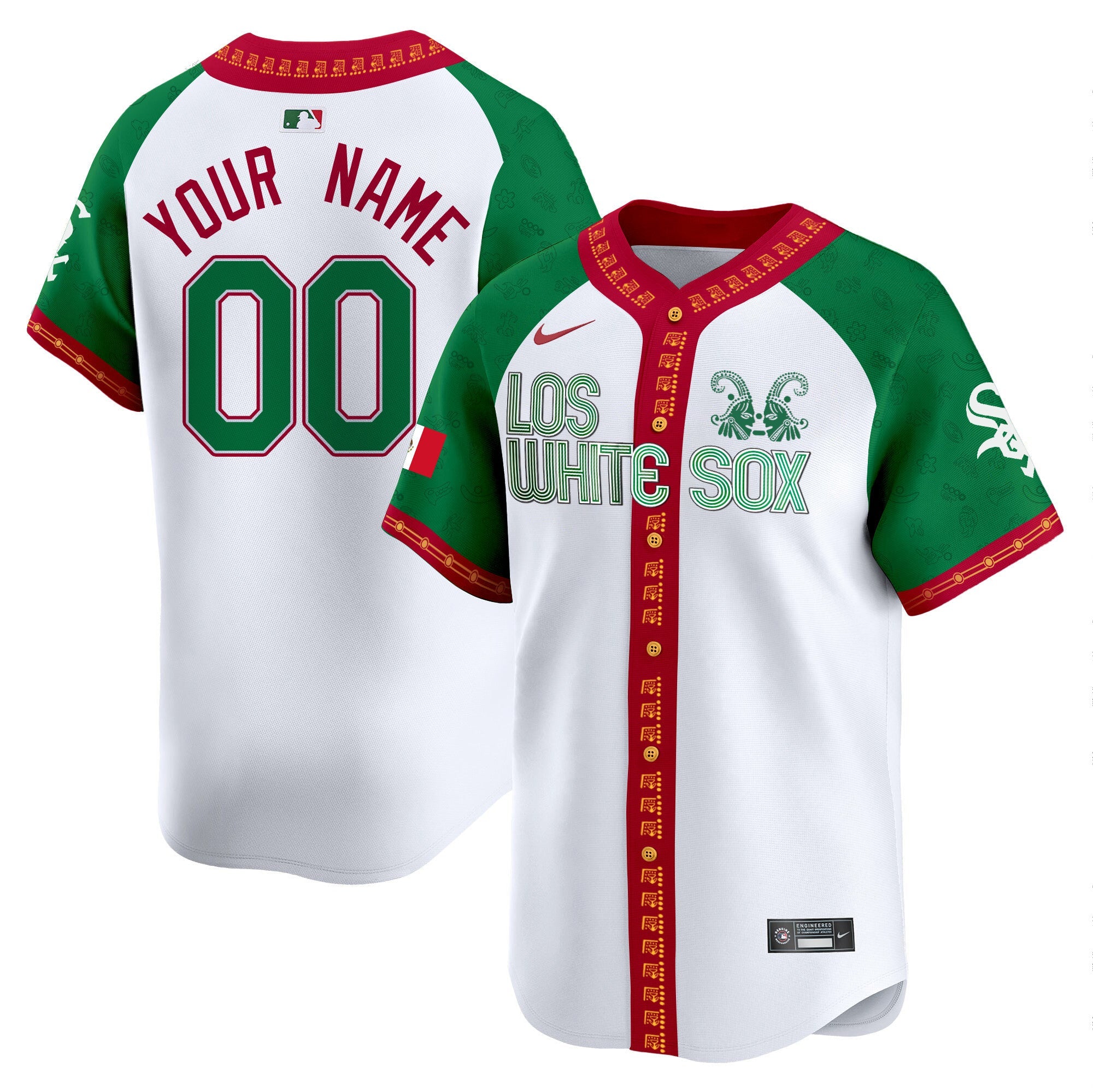 Chicago Mexico Vapor Premier Limited Custom Jersey