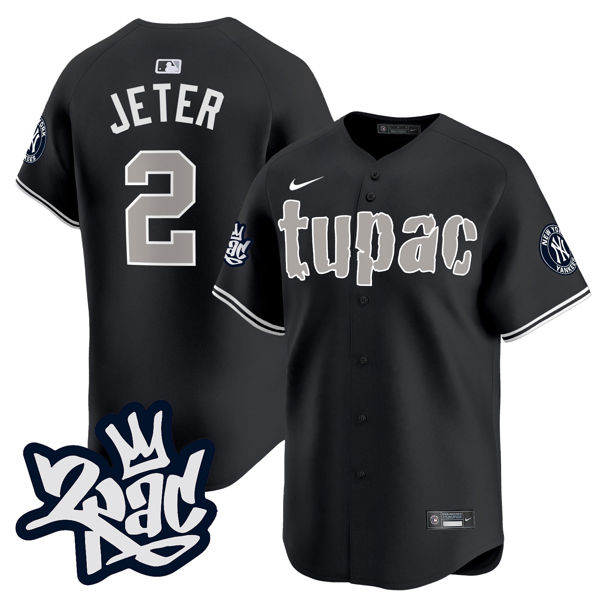 Men’s New York Tupac Shakur Vapor Premier Limited Jersey
