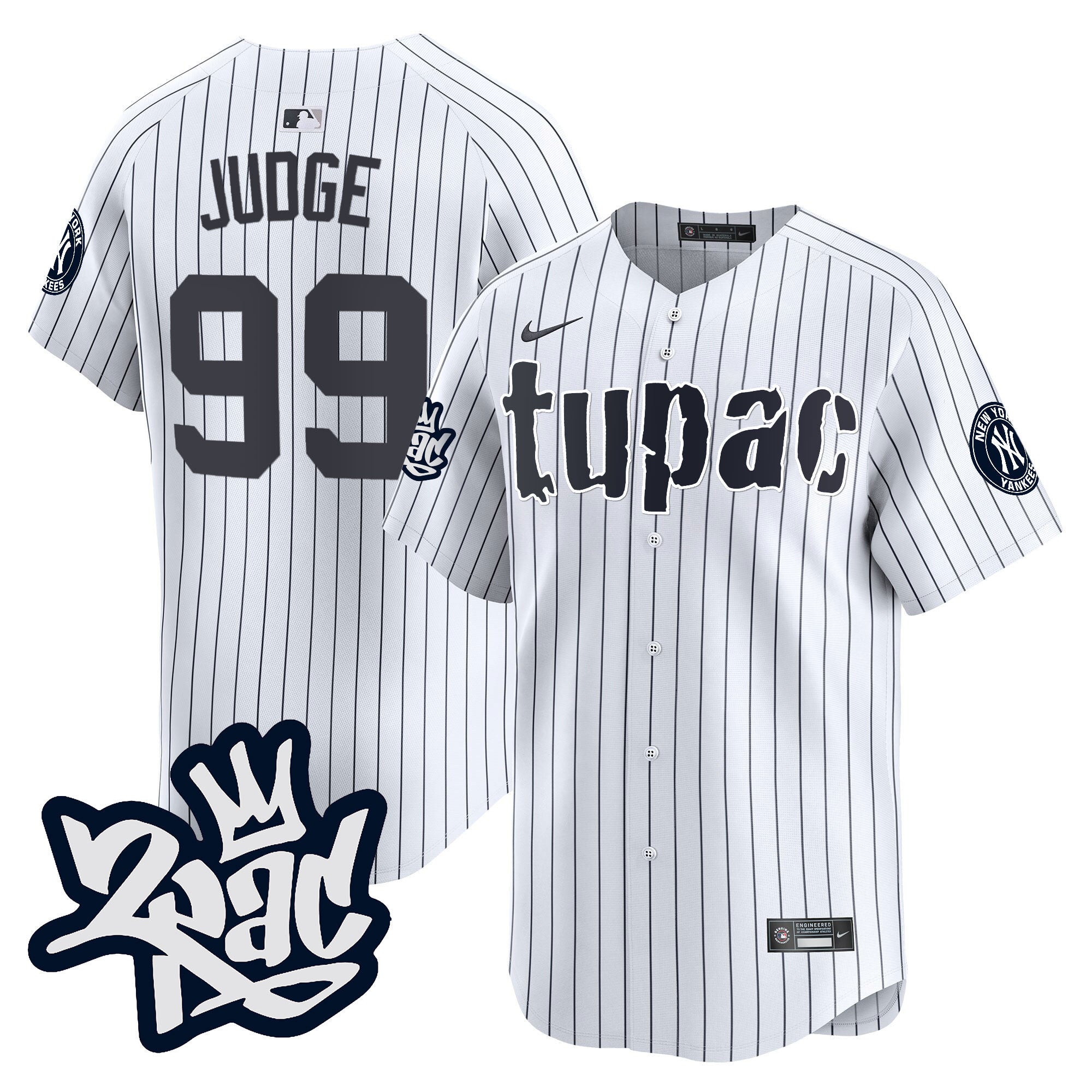 Men’s New York Tupac Shakur Vapor Premier Limited Jersey