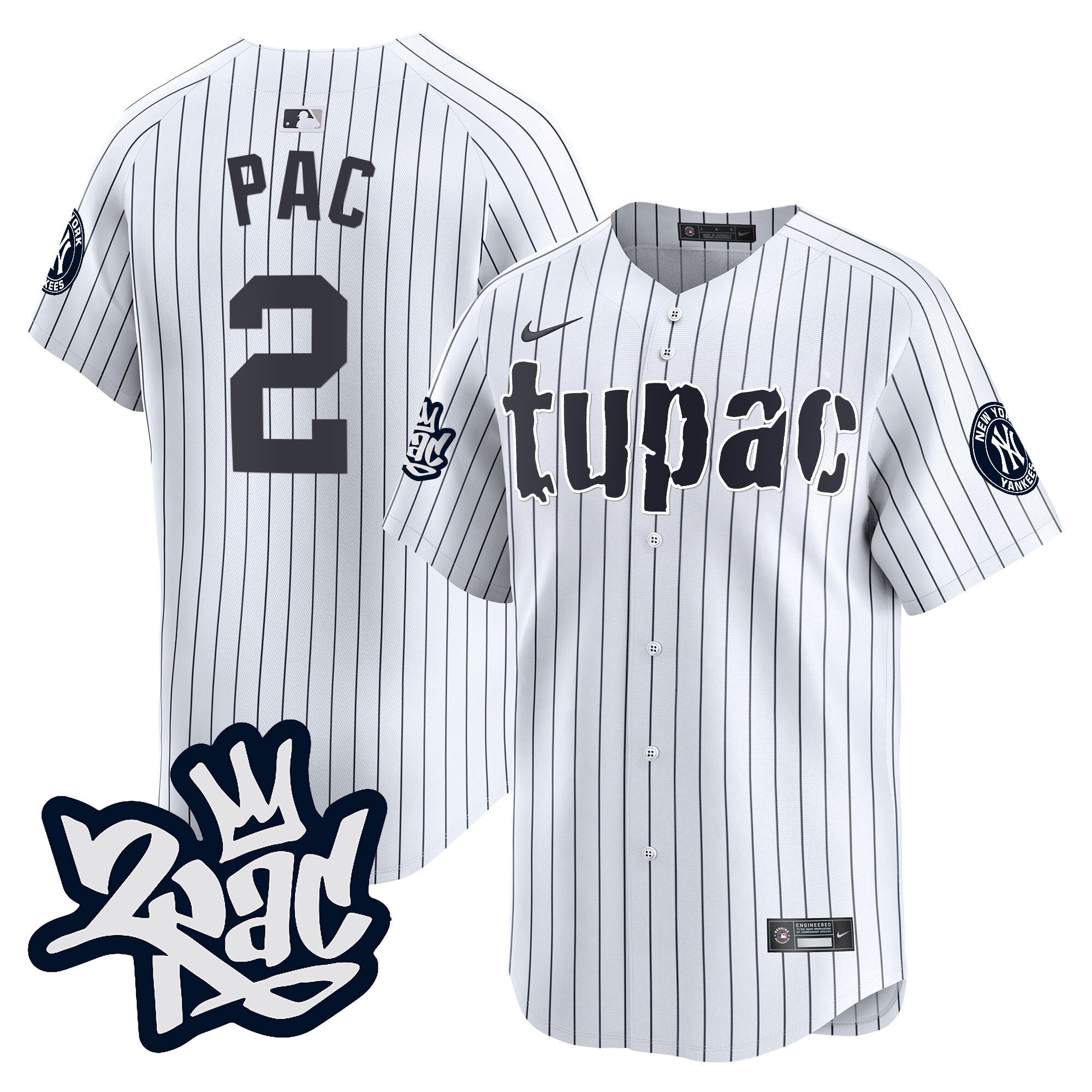 Men’s New York Tupac Shakur Vapor Premier Limited Jersey