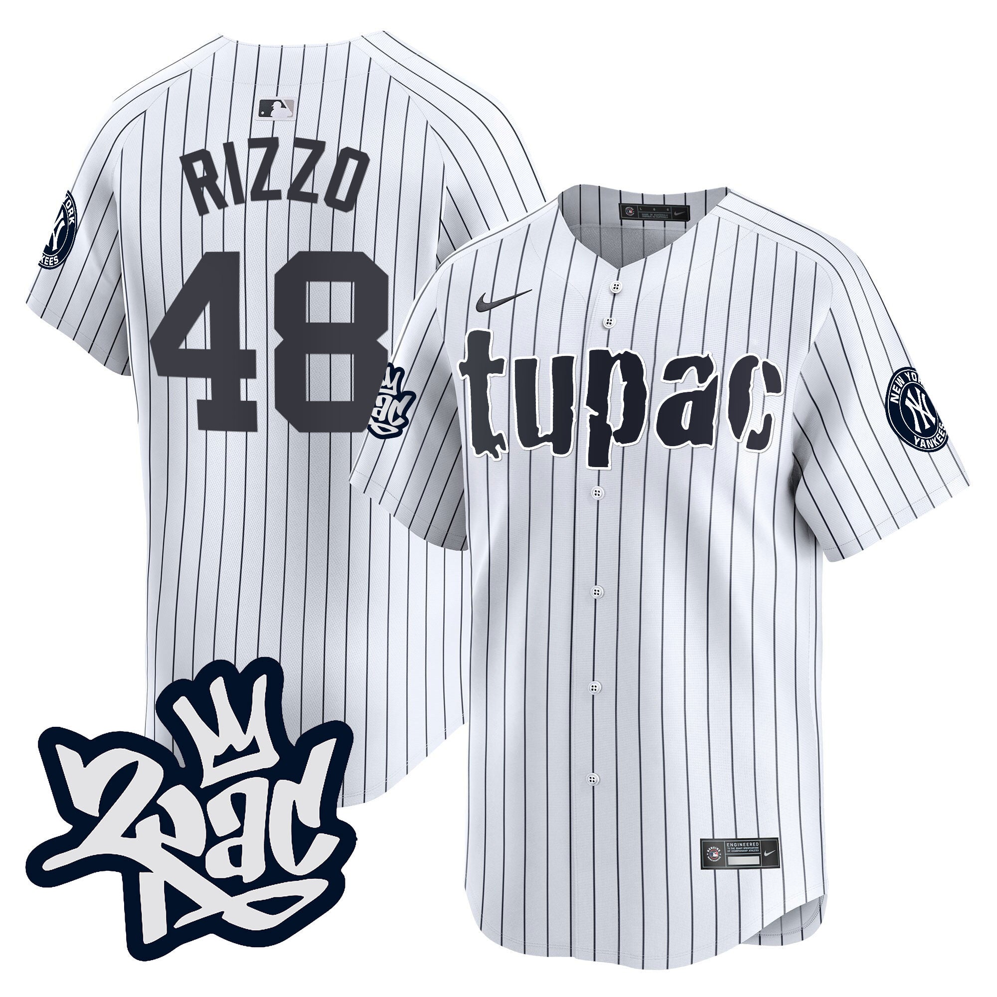Men’s New York Tupac Shakur Vapor Premier Limited Jersey