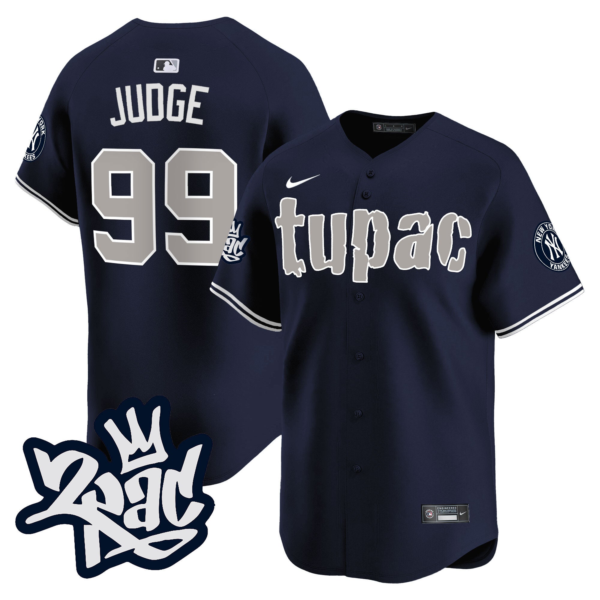 Men’s New York Tupac Shakur Vapor Premier Limited Jersey