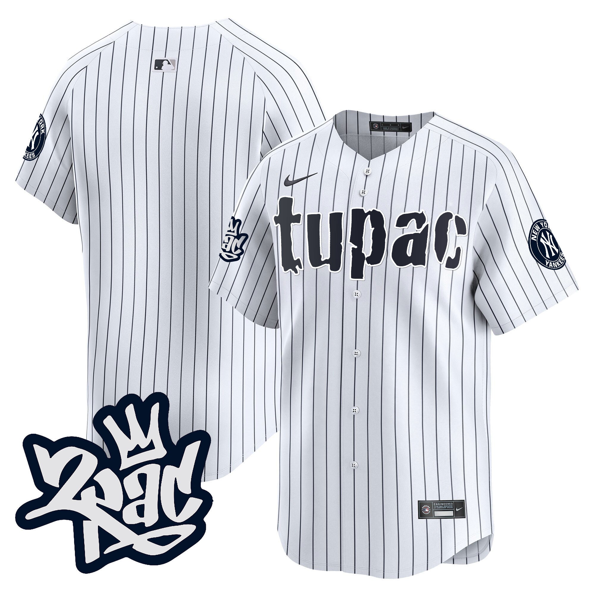 Men’s New York Tupac Shakur Vapor Premier Limited Jersey