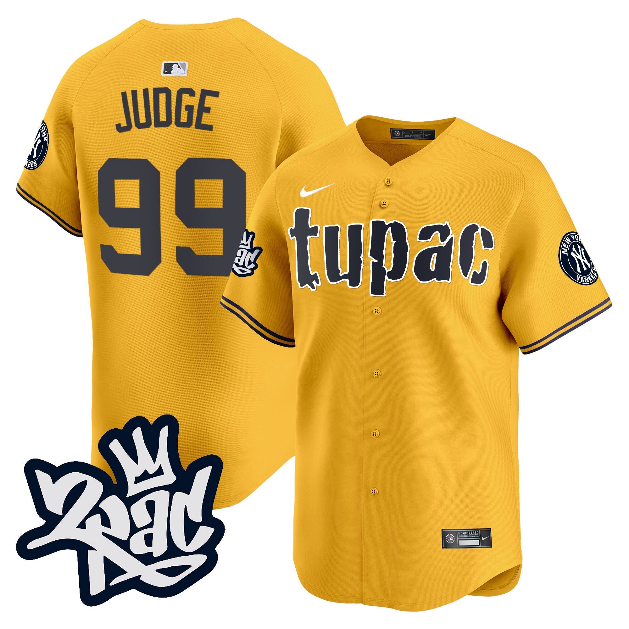 Men’s New York Tupac Shakur Vapor Premier Limited Jersey