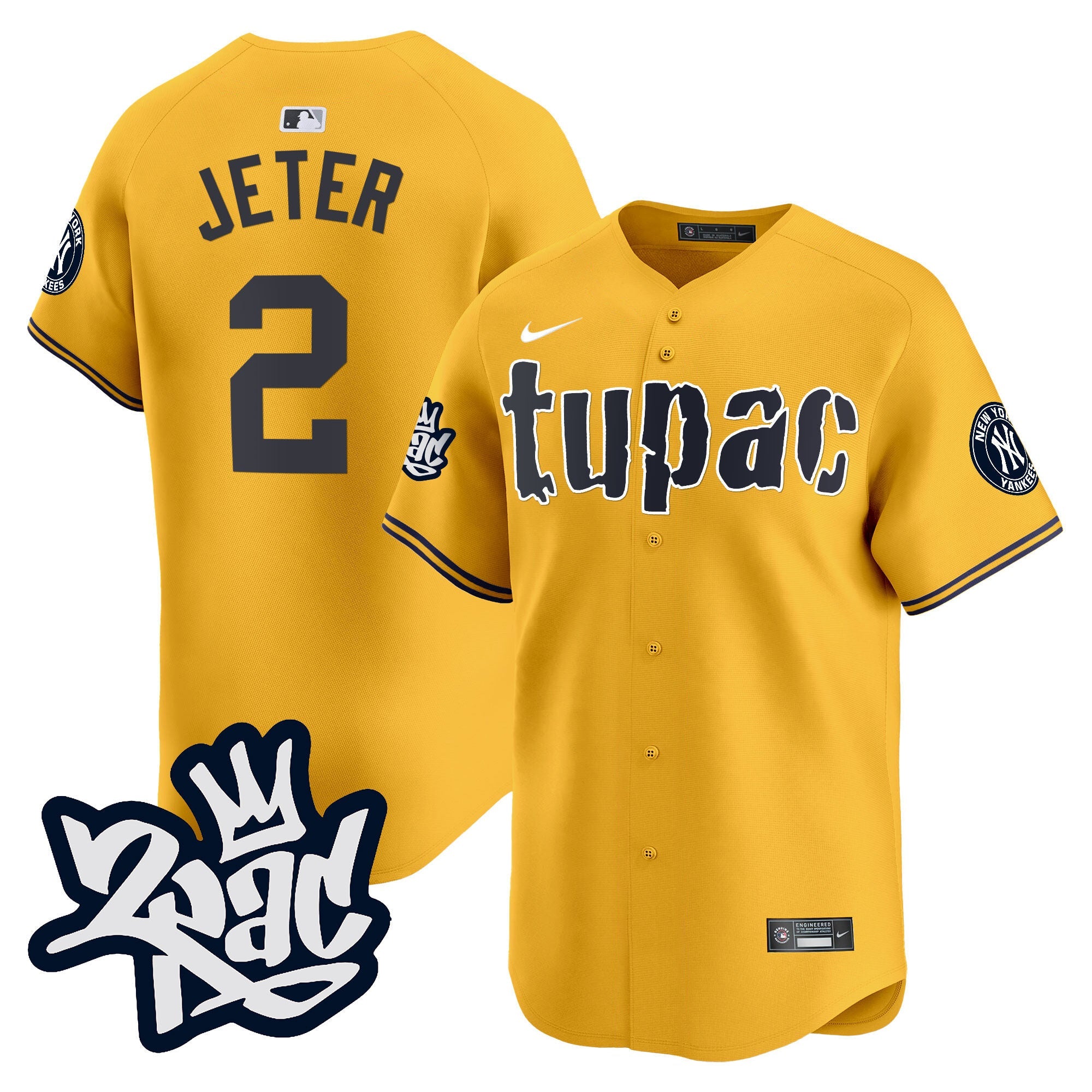 Men’s New York Tupac Shakur Vapor Premier Limited Jersey
