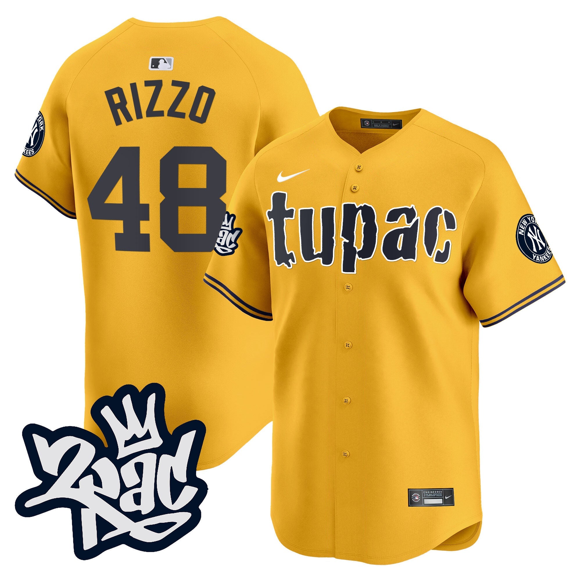 Men’s New York Tupac Shakur Vapor Premier Limited Jersey