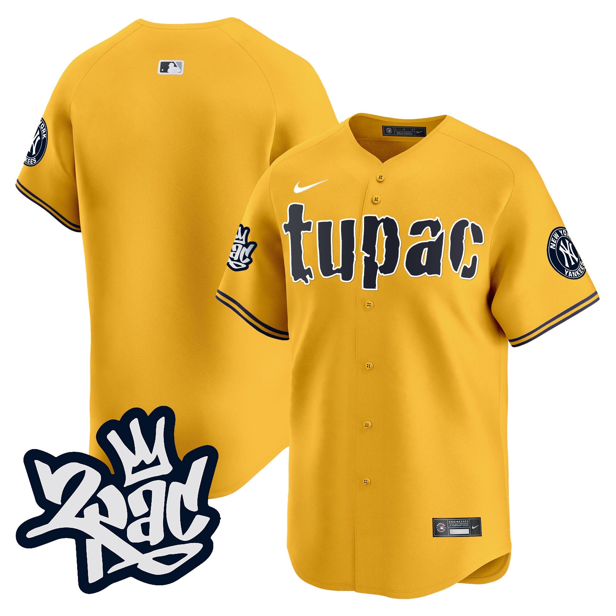 Men’s New York Tupac Shakur Vapor Premier Limited Jersey