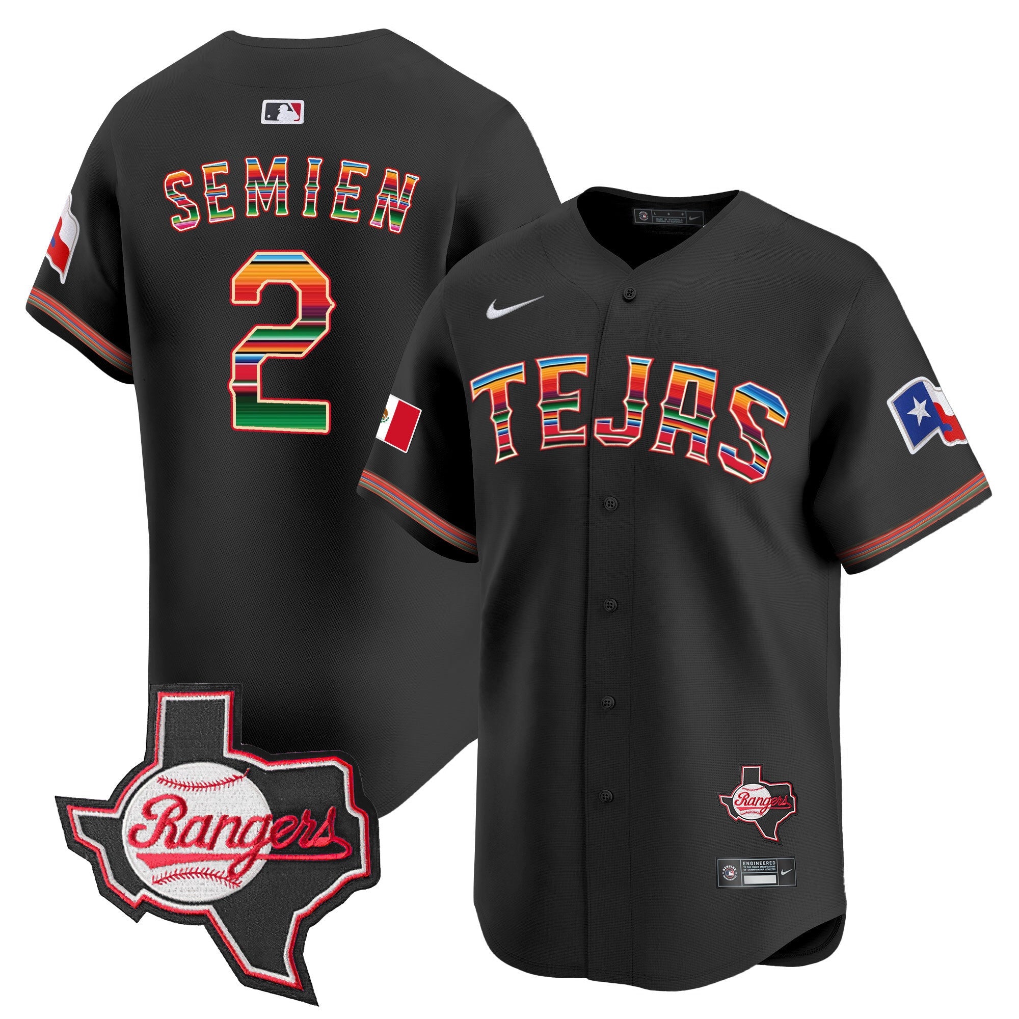 Men’s Texas Mexico Texas Patch Vapor Premier Limited Jersey