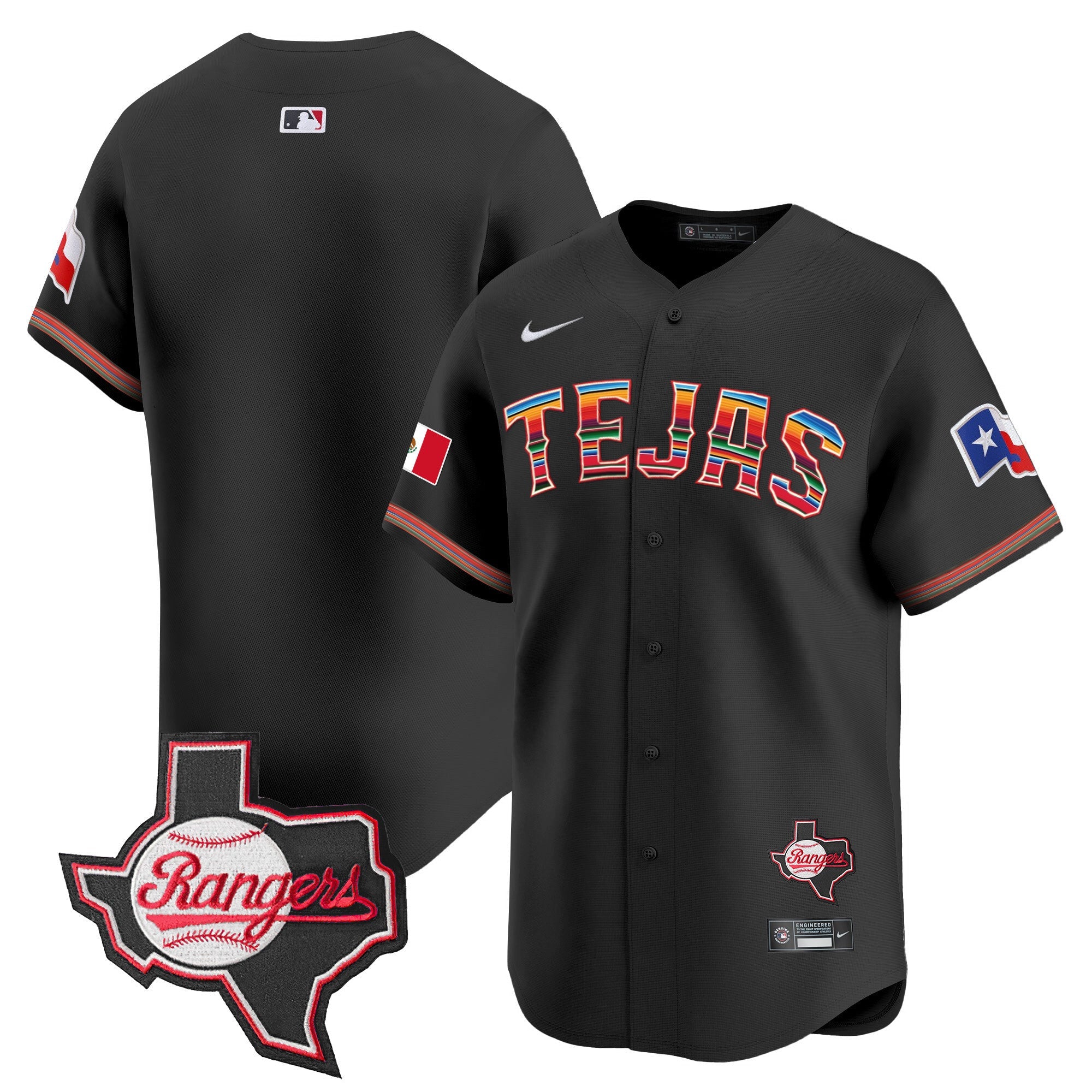 Men’s Texas Mexico Texas Patch Vapor Premier Limited Jersey