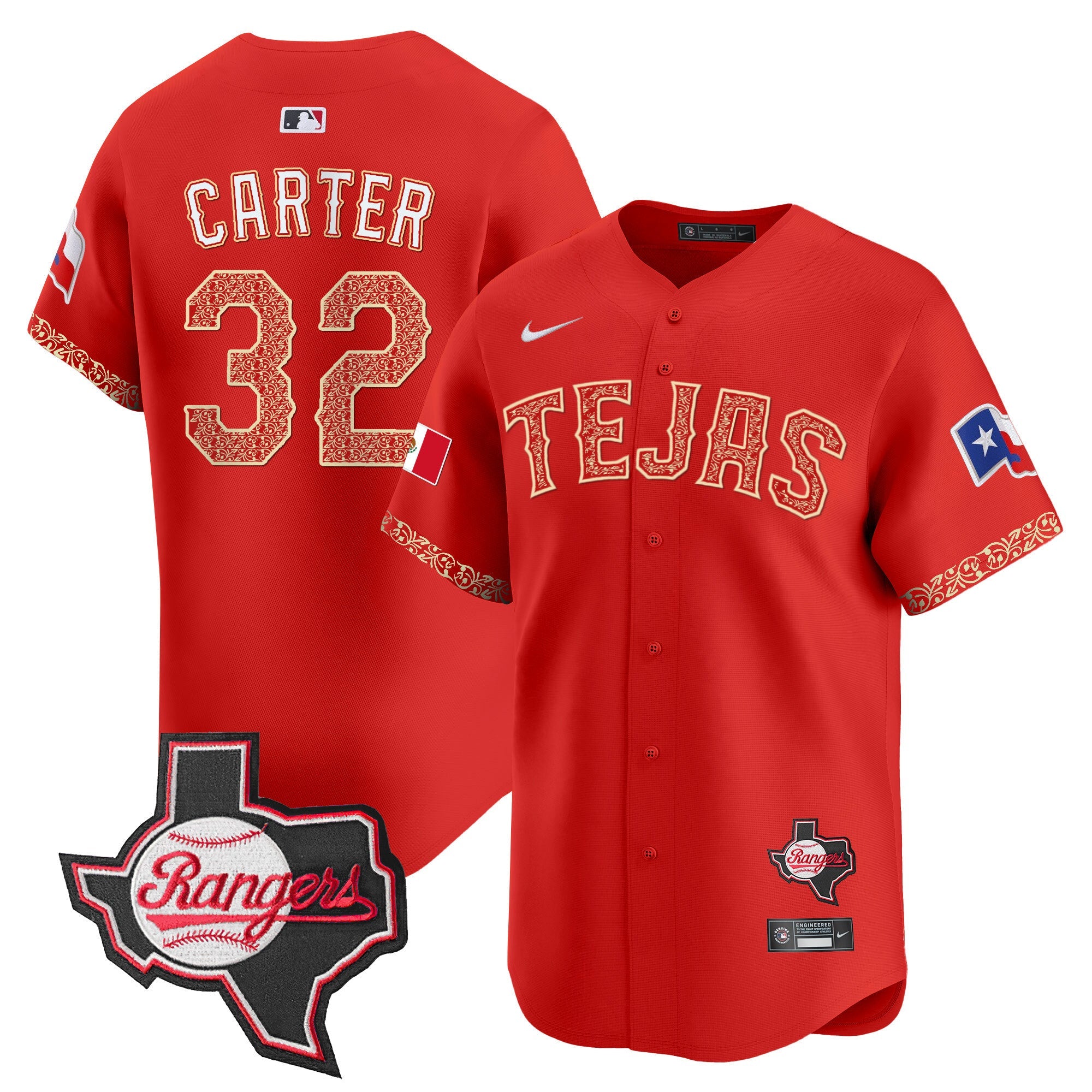 Men’s Texas Mexico Texas Patch Vapor Premier Limited Jersey
