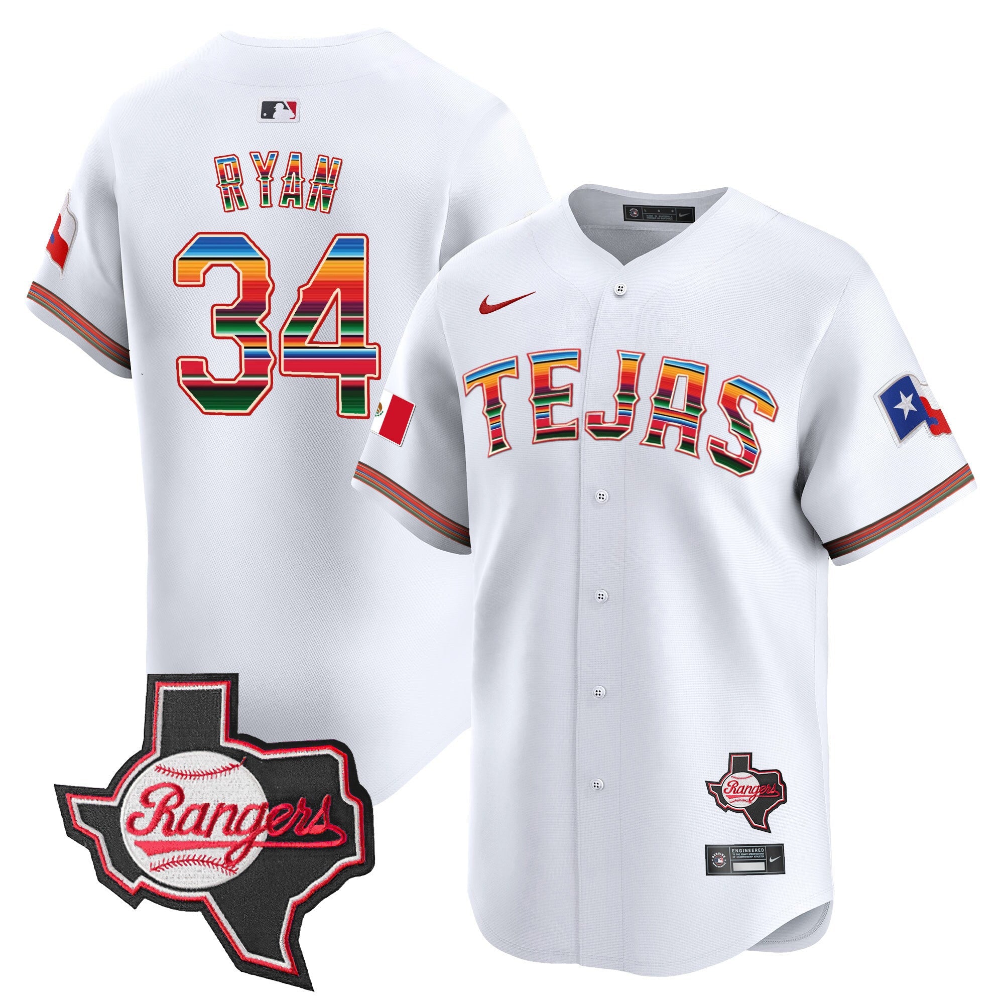 Men’s Texas Mexico Texas Patch Vapor Premier Limited Jersey