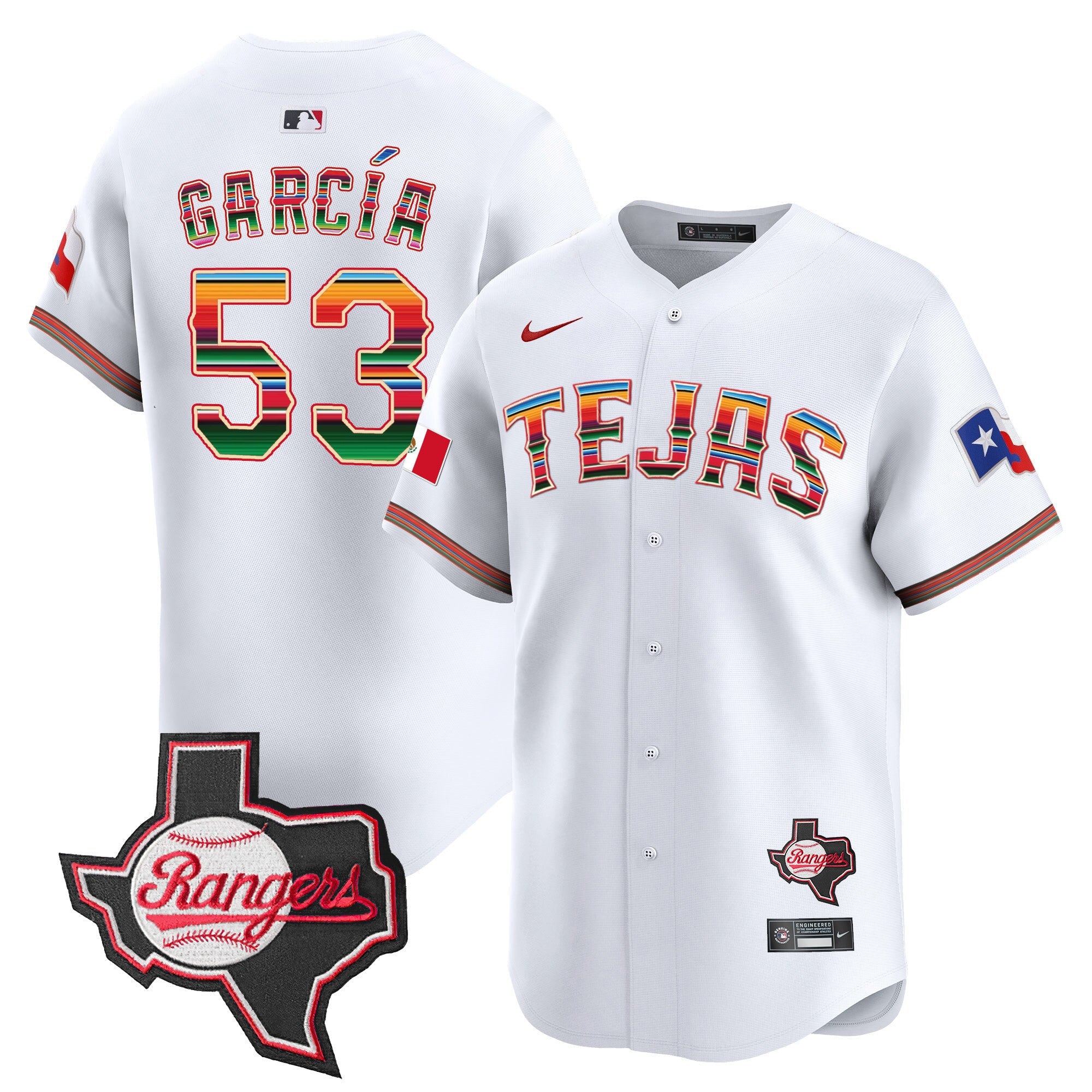 Men’s Texas Mexico Texas Patch Vapor Premier Limited Jersey