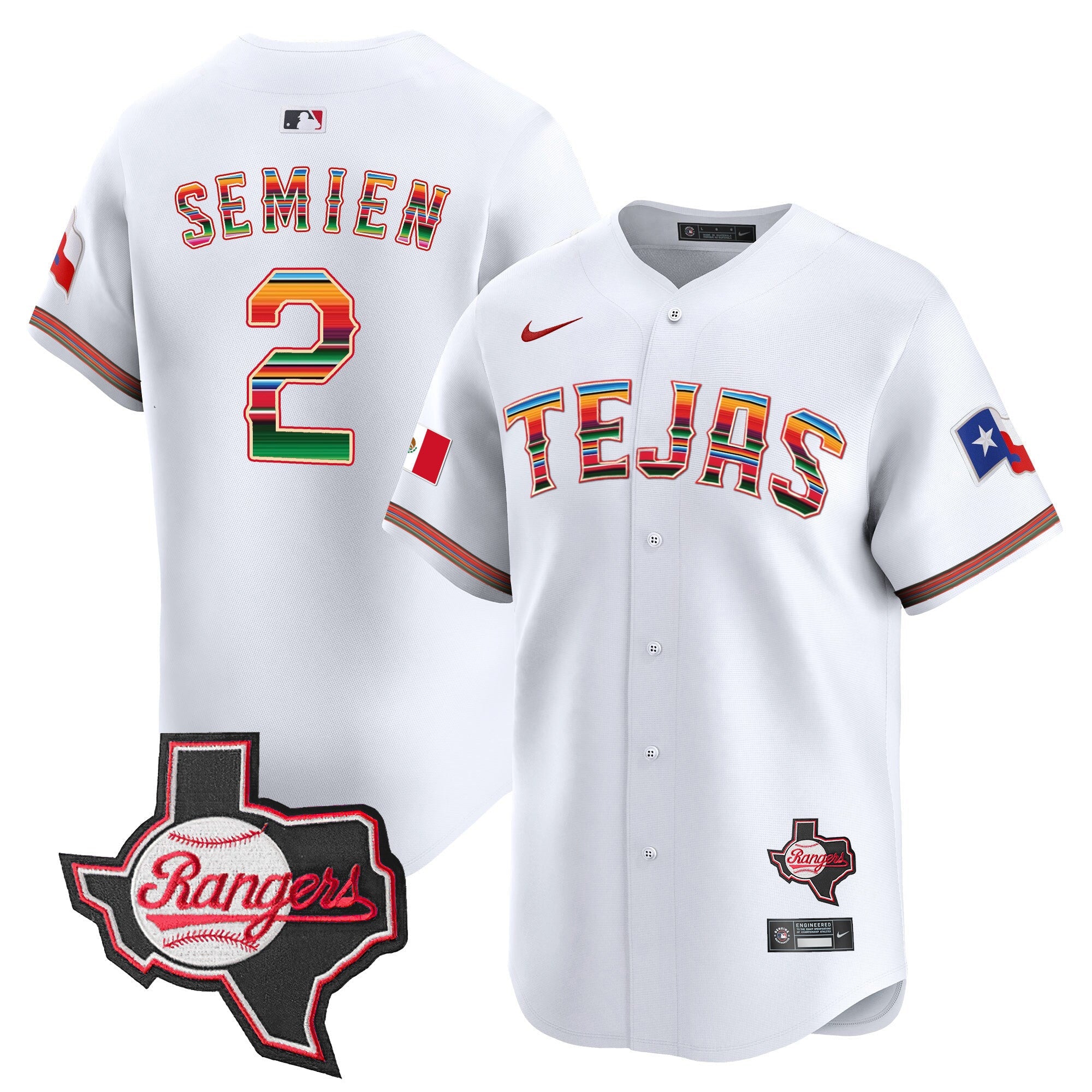 Men’s Texas Mexico Texas Patch Vapor Premier Limited Jersey