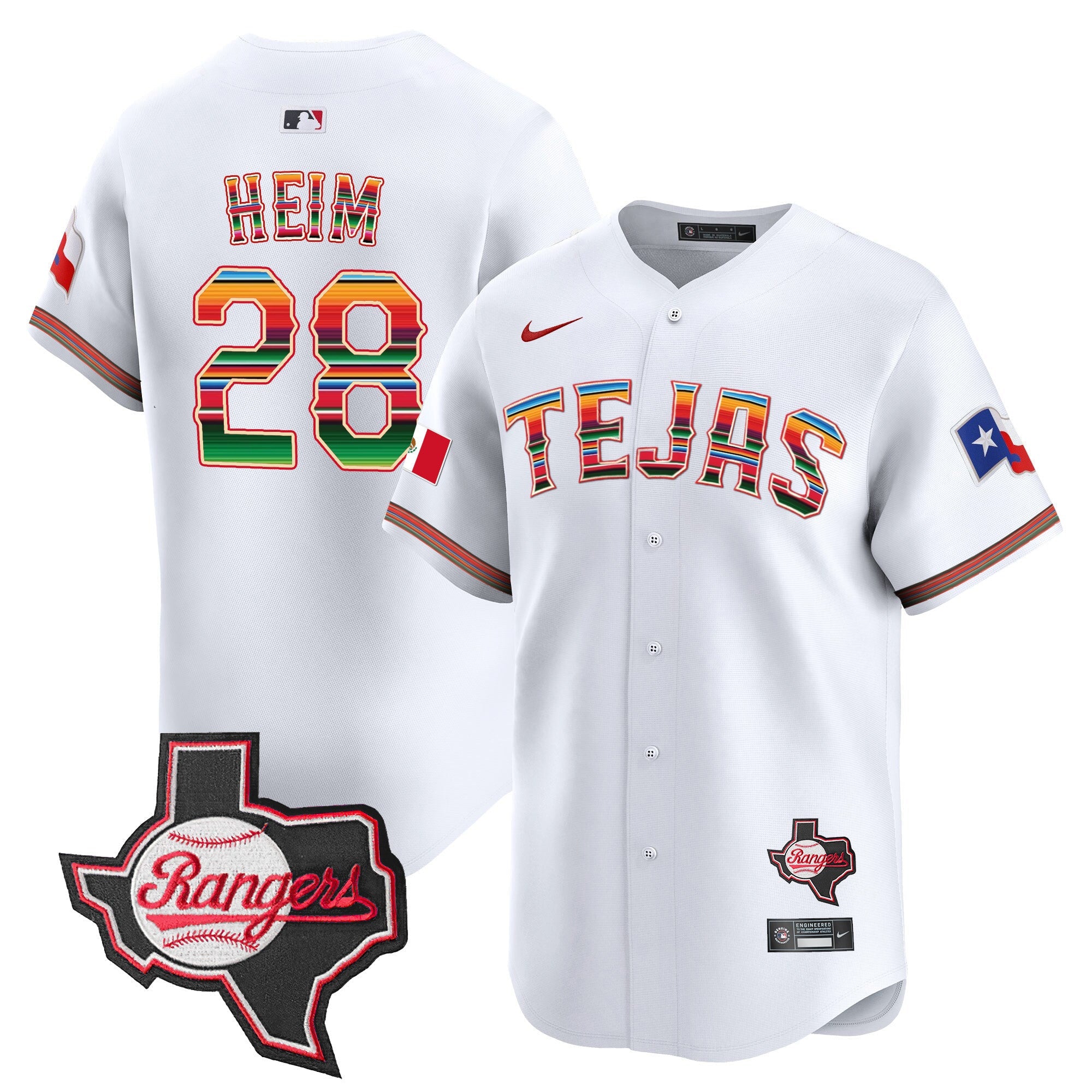Men’s Texas Mexico Texas Patch Vapor Premier Limited Jersey