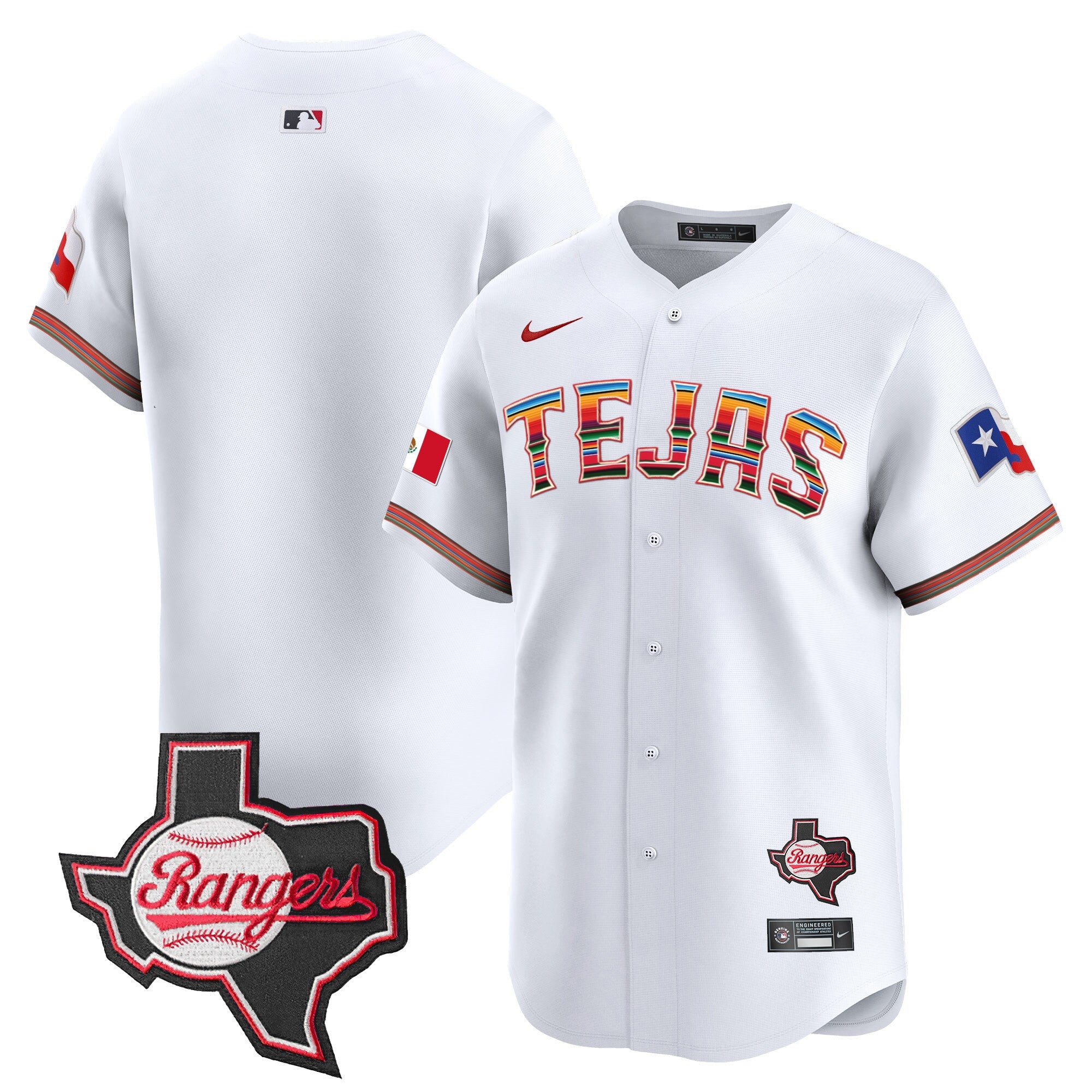 Men’s Texas Mexico Texas Patch Vapor Premier Limited Jersey