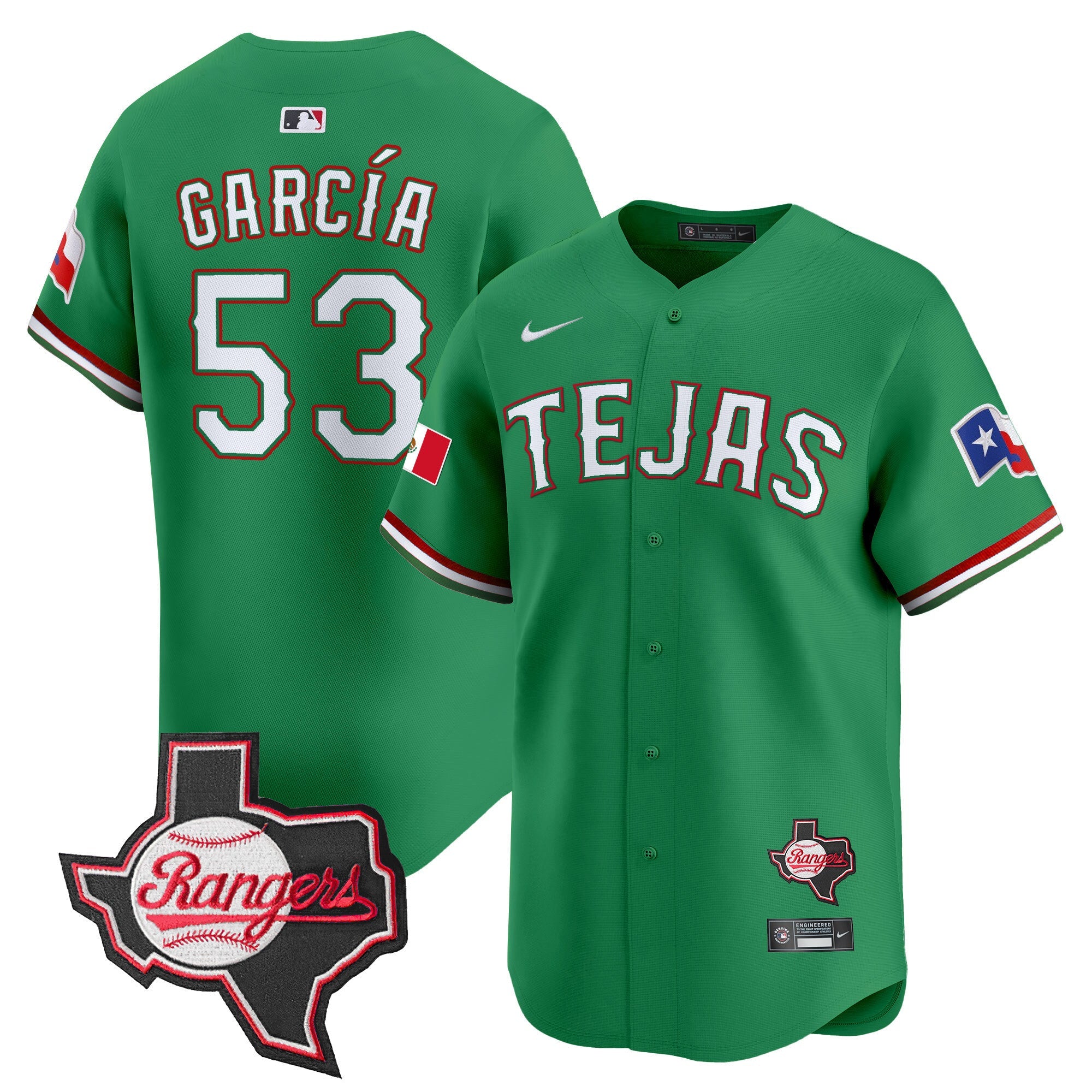 Men’s Texas Mexico Texas Patch Vapor Premier Limited Jersey