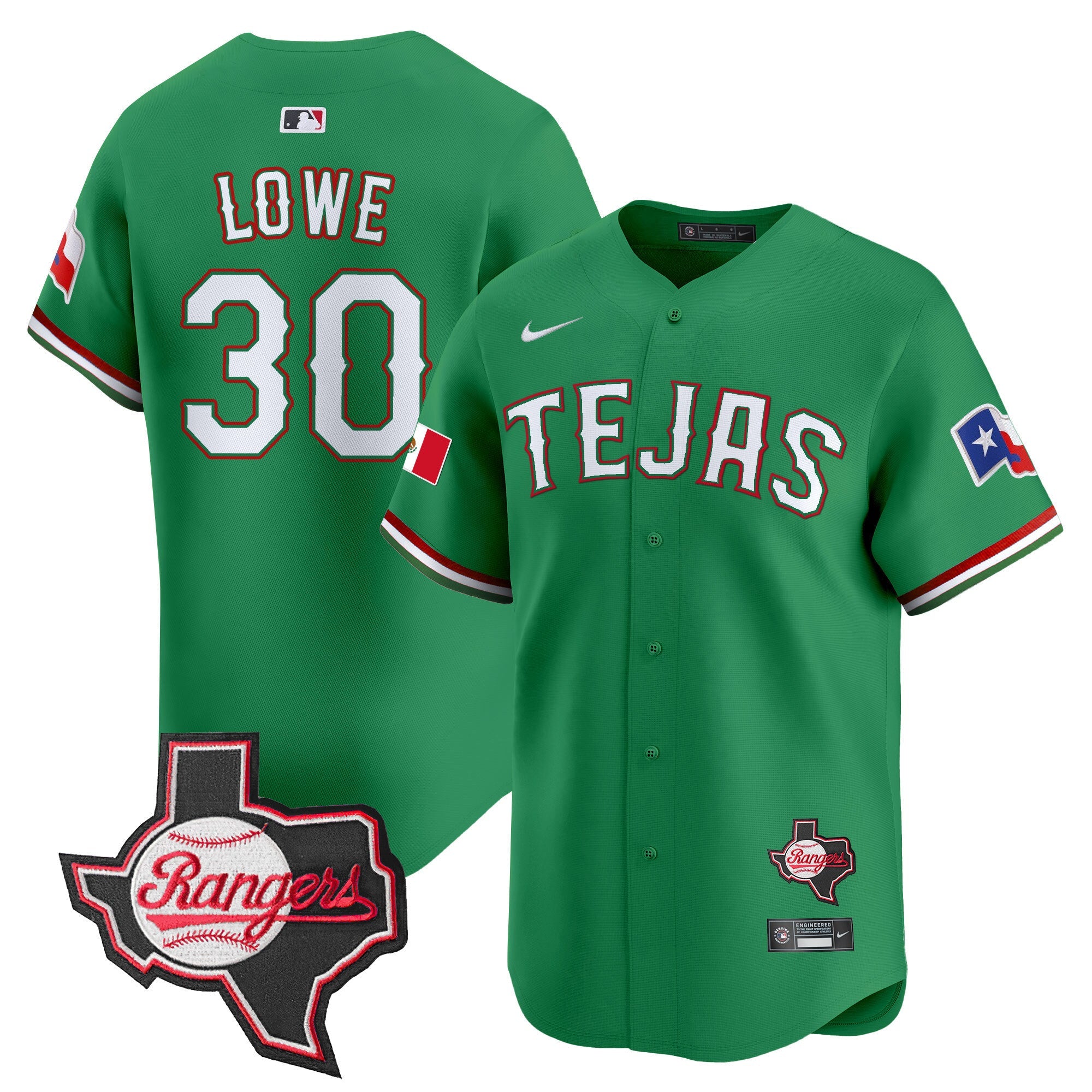 Men’s Texas Mexico Texas Patch Vapor Premier Limited Jersey