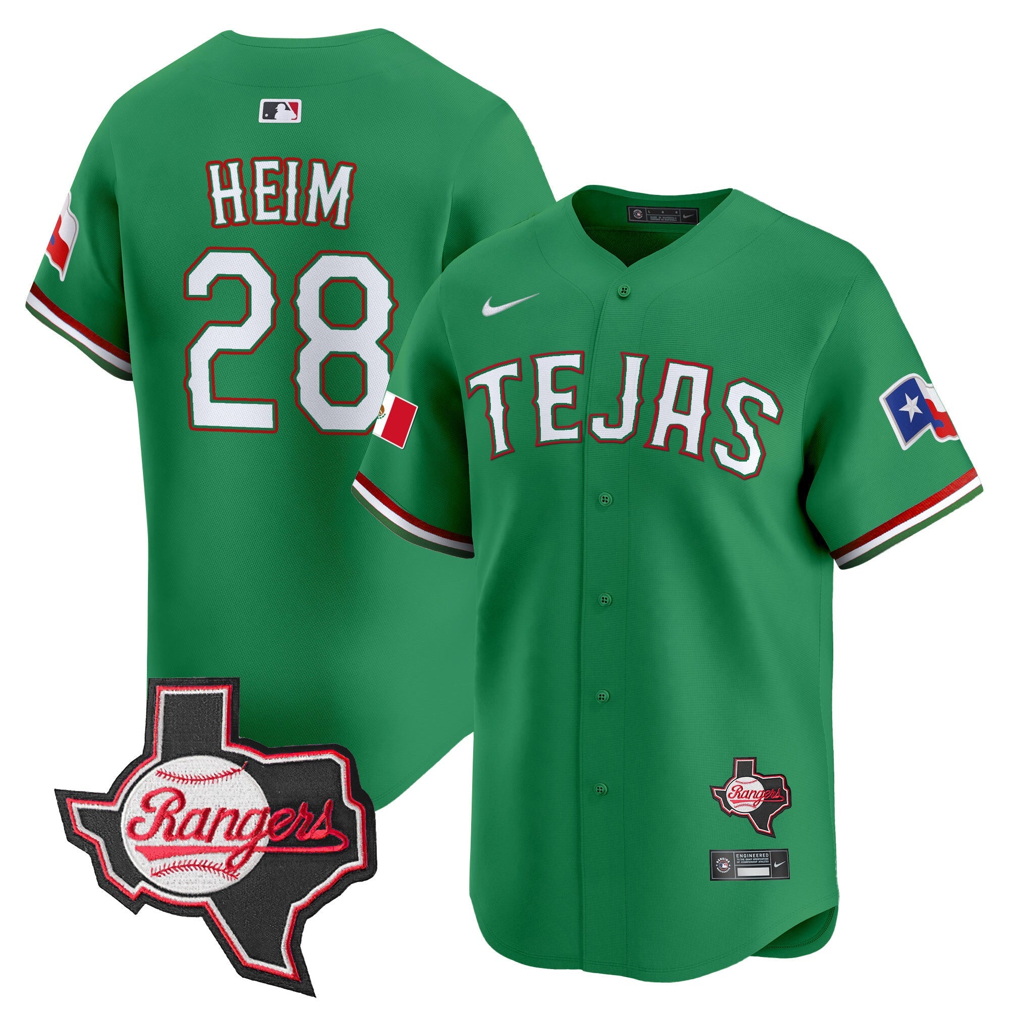 Men’s Texas Mexico Texas Patch Vapor Premier Limited Jersey