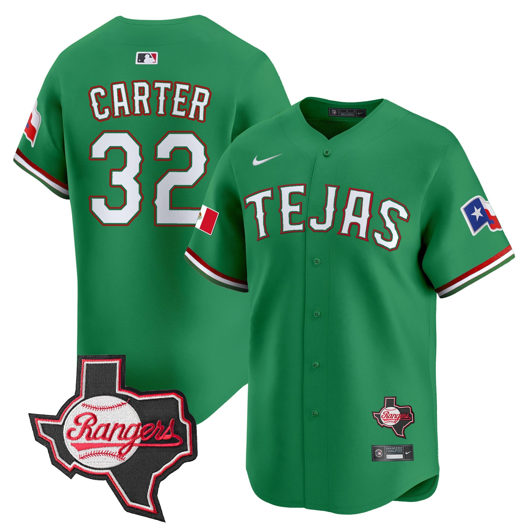 Men’s Texas Mexico Texas Patch Vapor Premier Limited Jersey