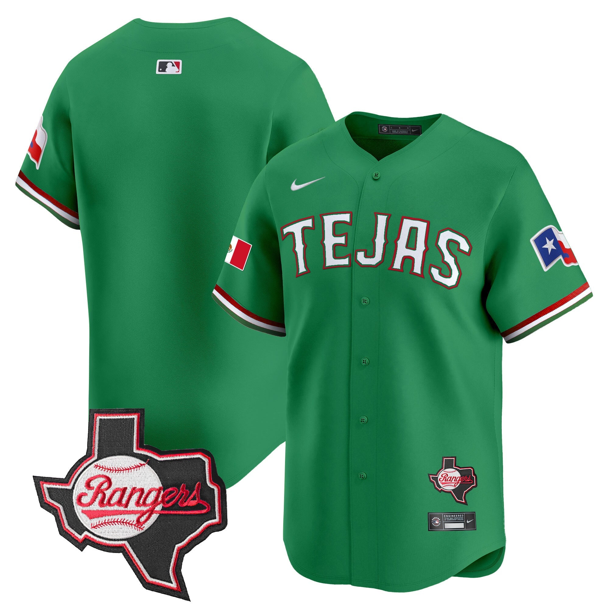 Men’s Texas Mexico Texas Patch Vapor Premier Limited Jersey