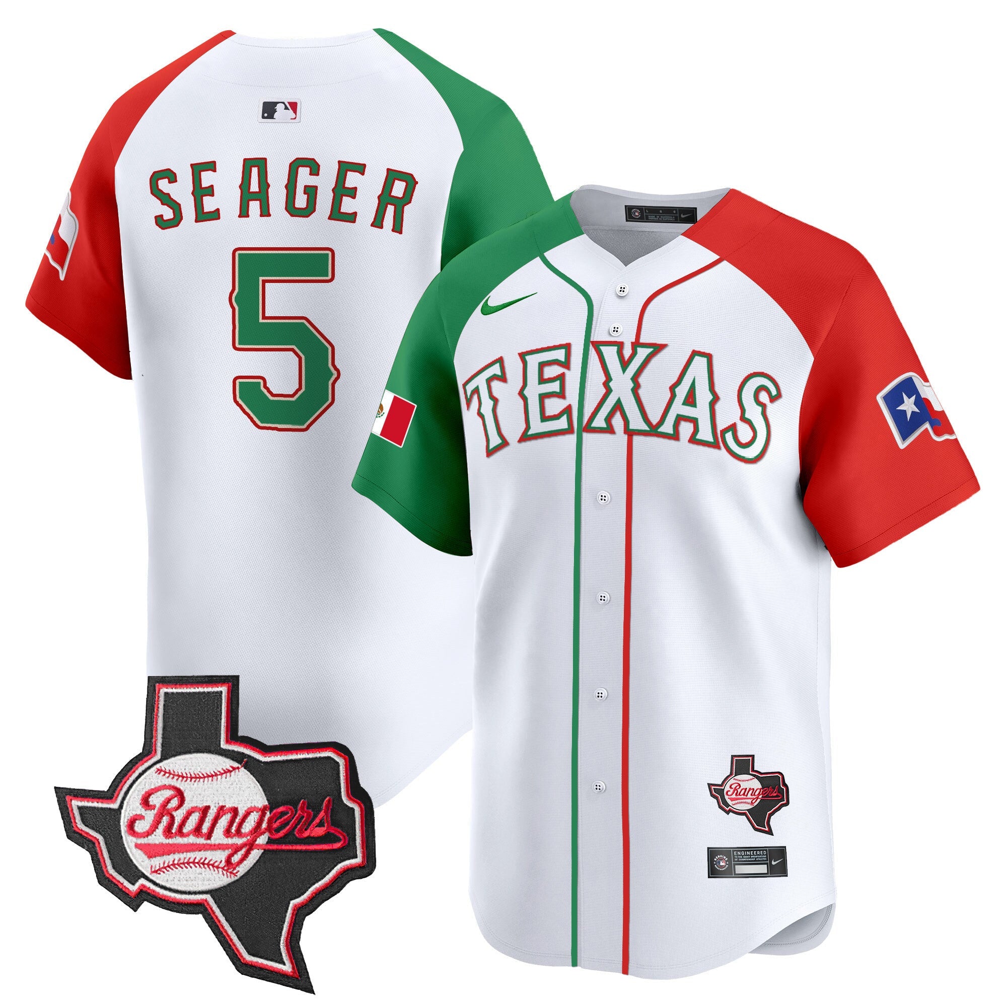 Men’s Texas Mexico Texas Patch Vapor Premier Limited Jersey