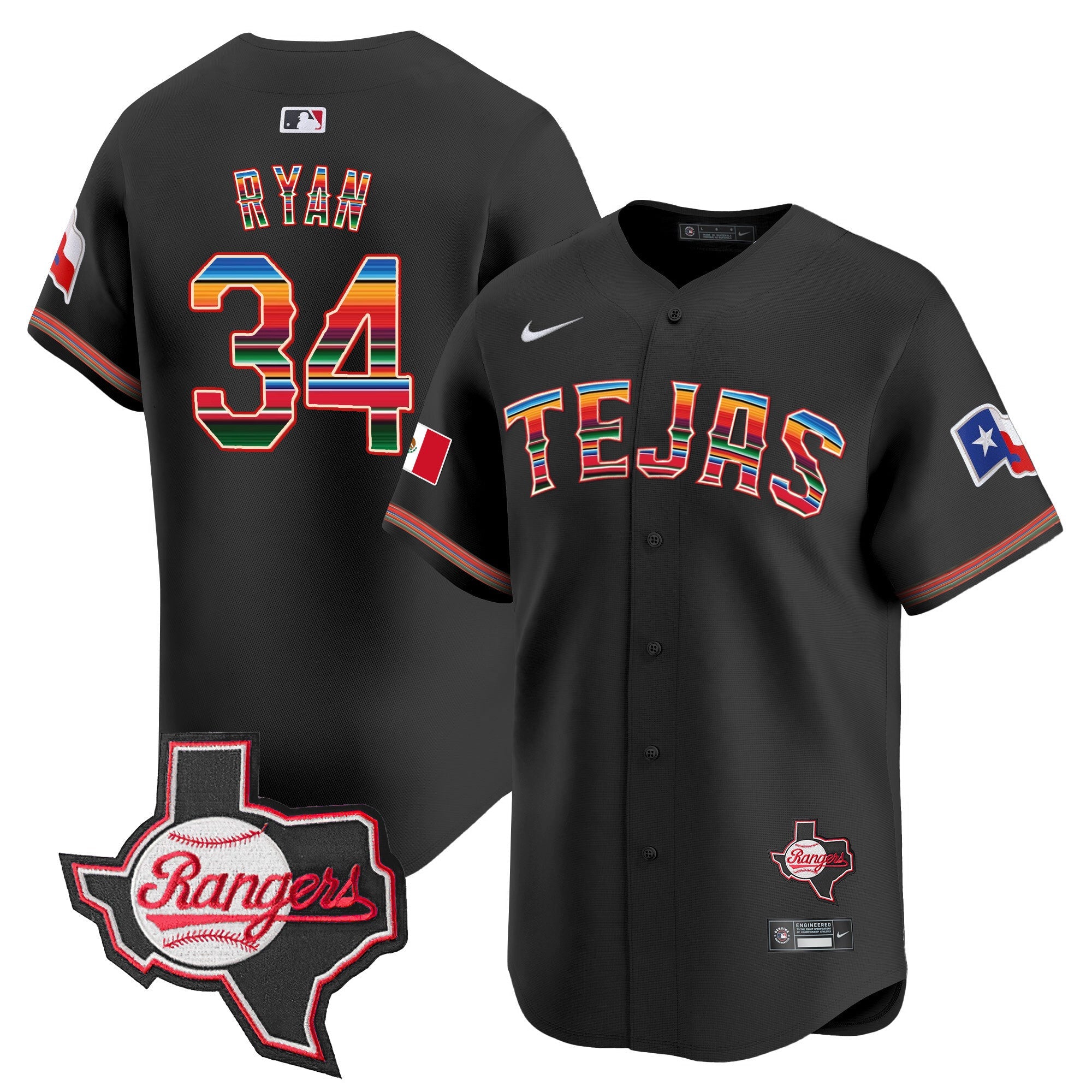 Men’s Texas Mexico Texas Patch Vapor Premier Limited Jersey