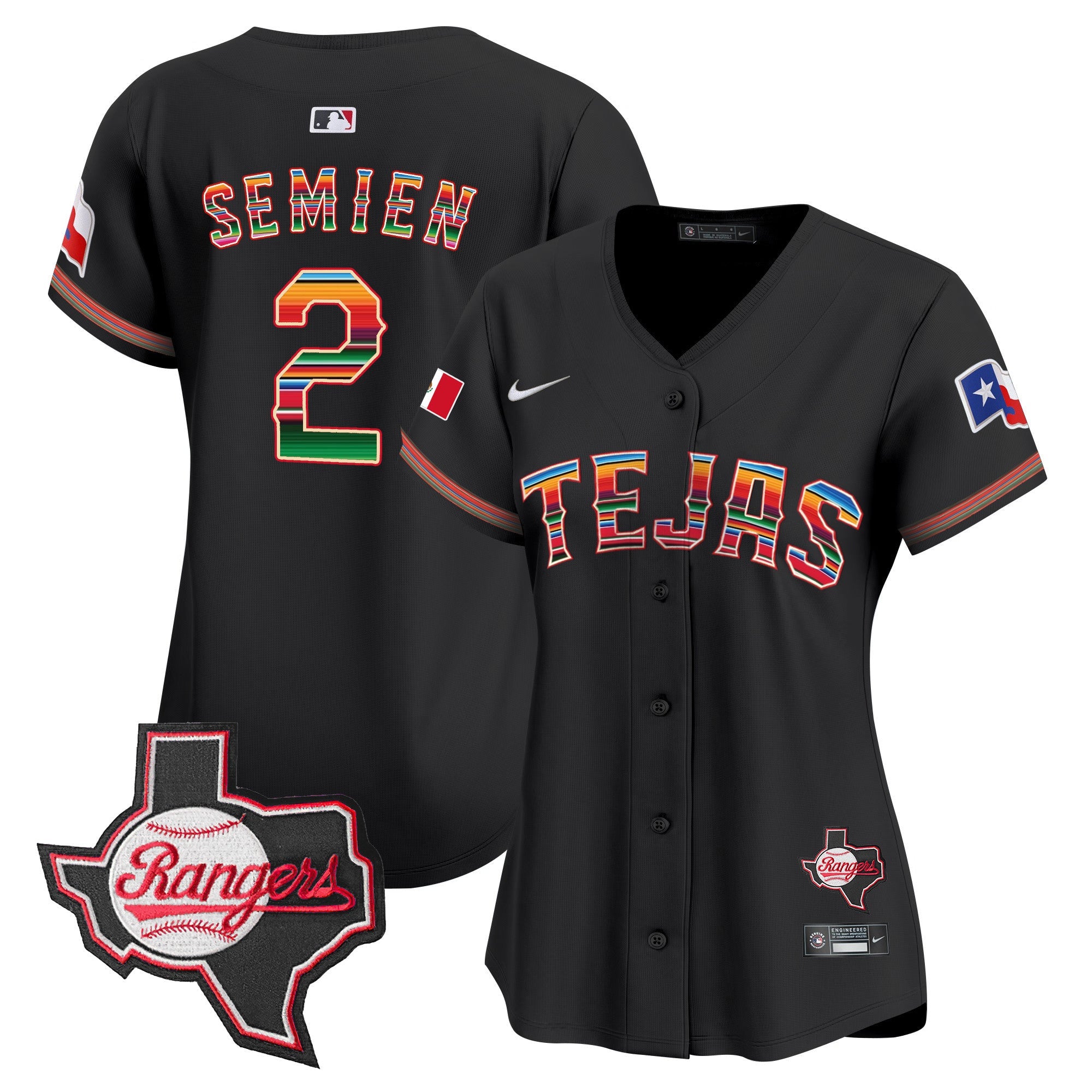 Women’s Texas Mexico Texas Patch Vapor Premier Limited Jersey