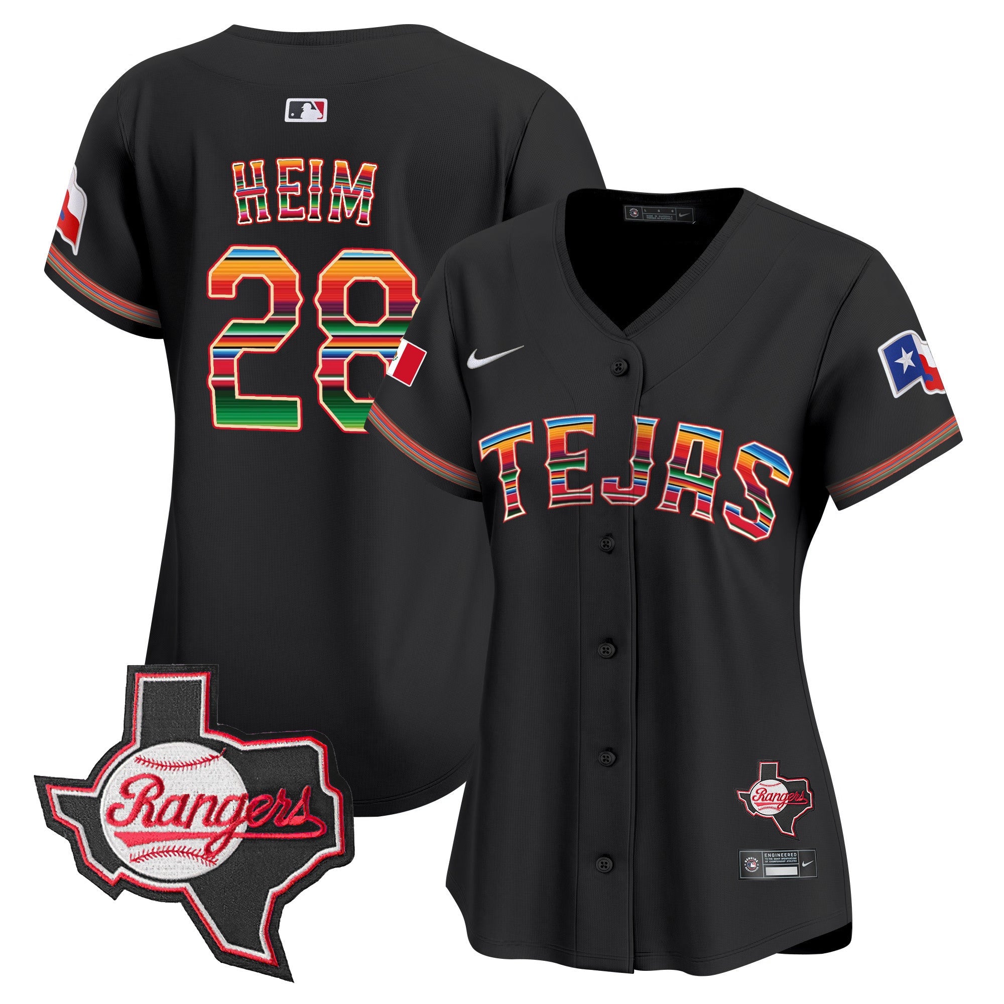 Women’s Texas Mexico Texas Patch Vapor Premier Limited Jersey
