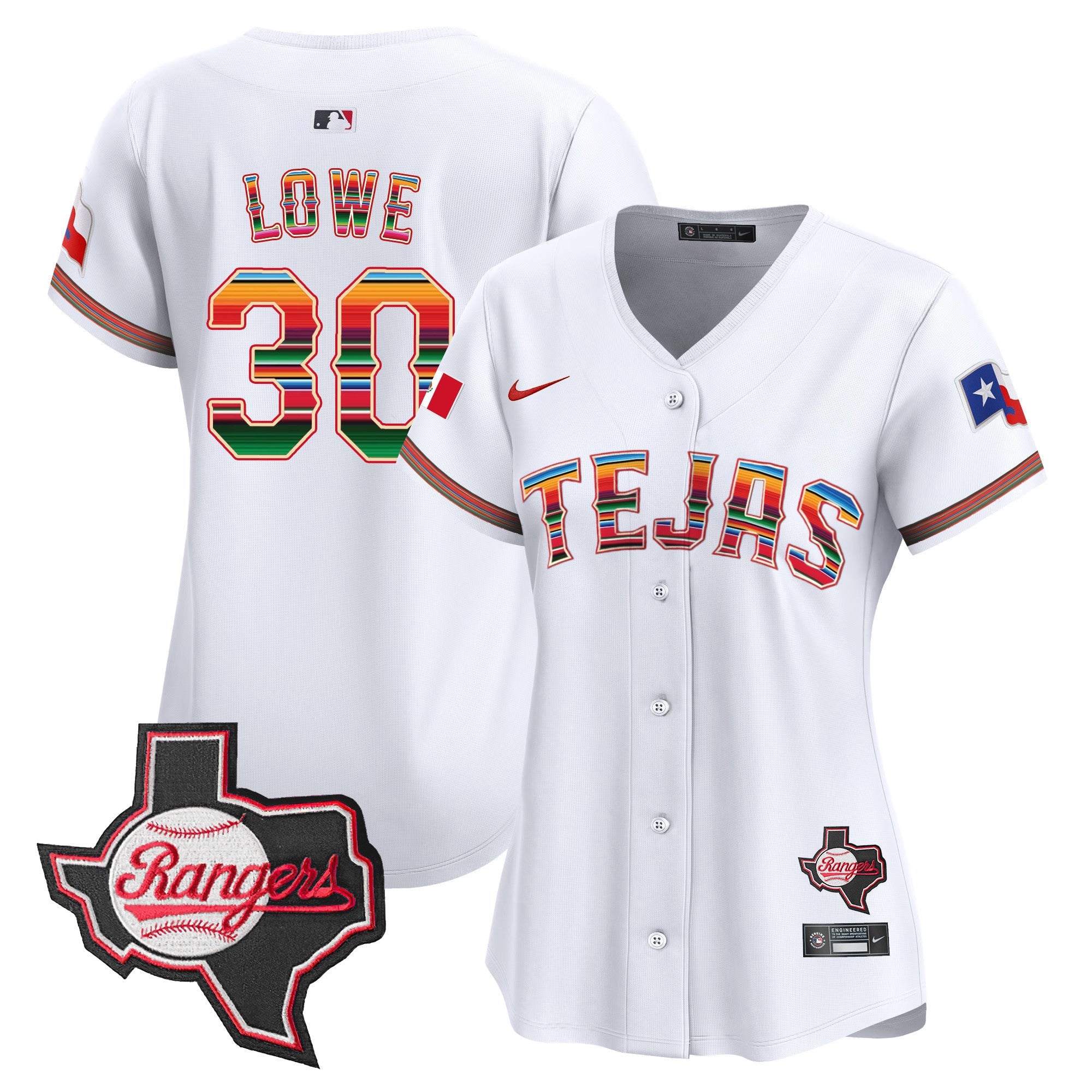Women’s Texas Mexico Texas Patch Vapor Premier Limited Jersey