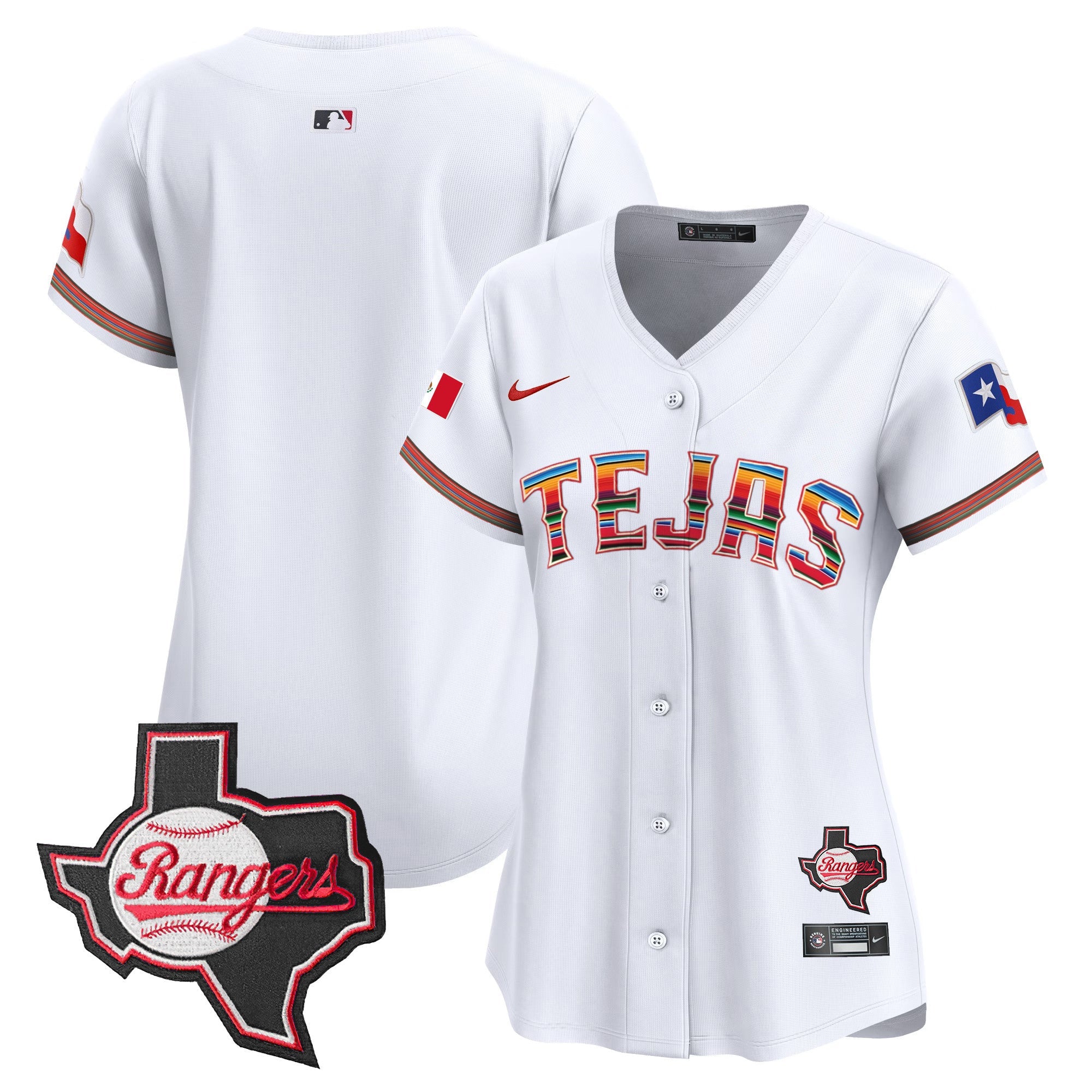 Women’s Texas Mexico Texas Patch Vapor Premier Limited Jersey
