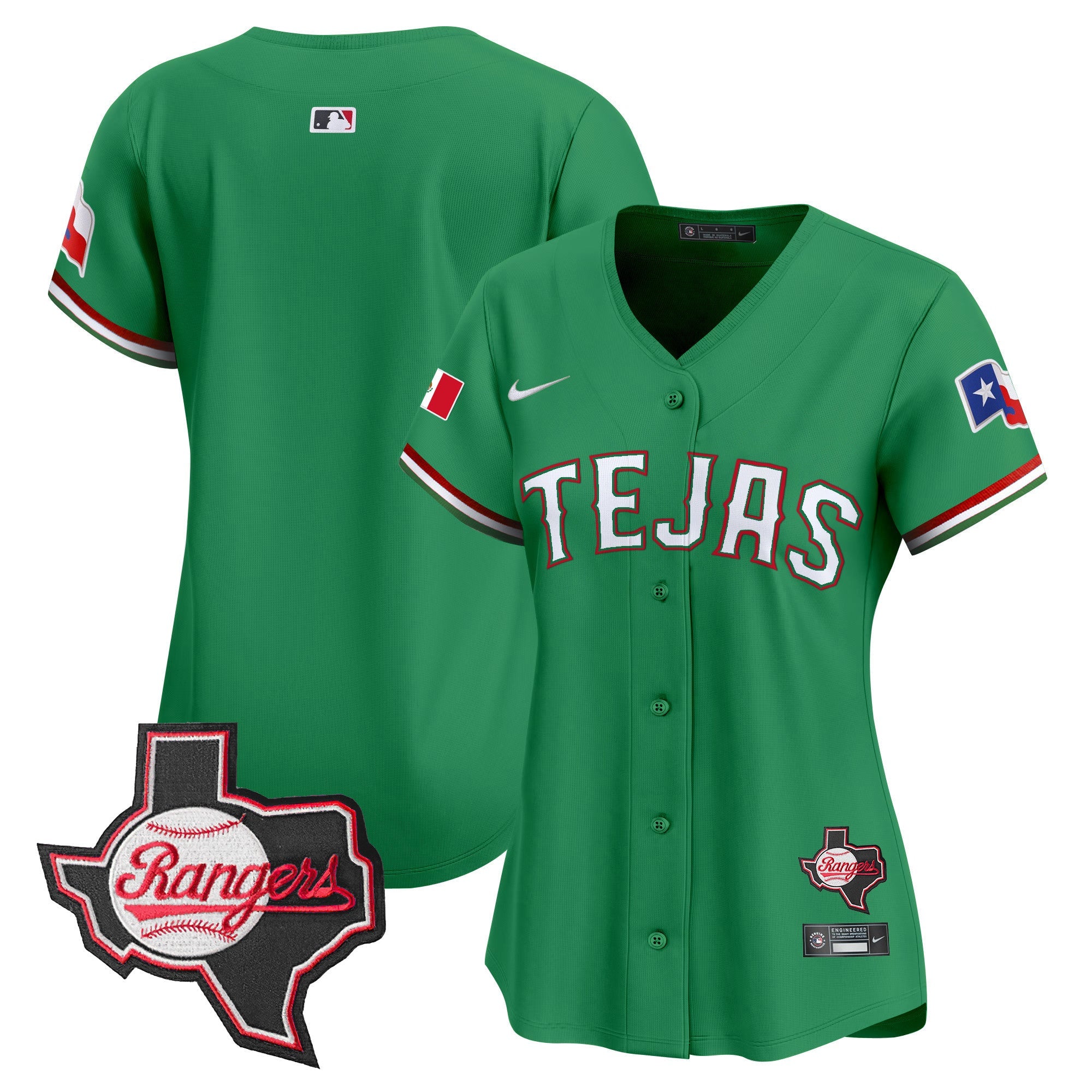 Women’s Texas Mexico Texas Patch Vapor Premier Limited Jersey