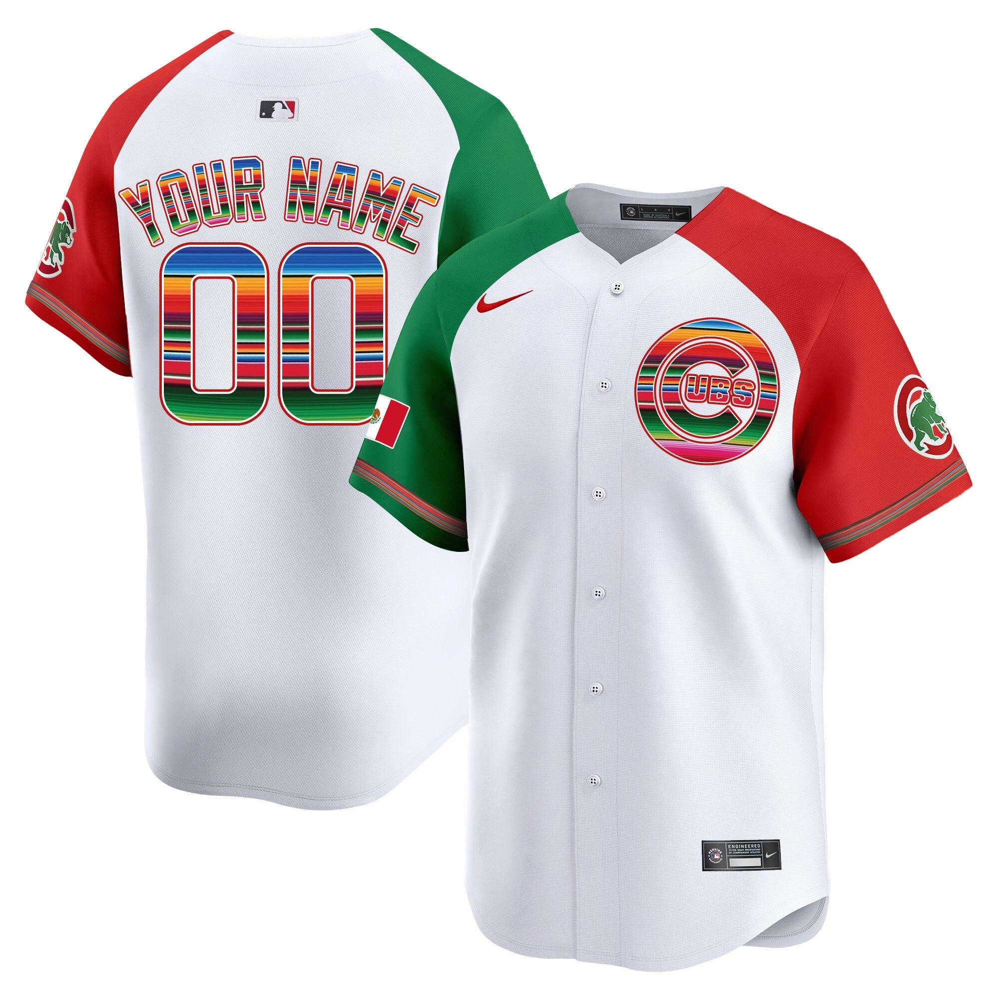 Chicago Mexico Vapor Premier Limited Custom Jersey