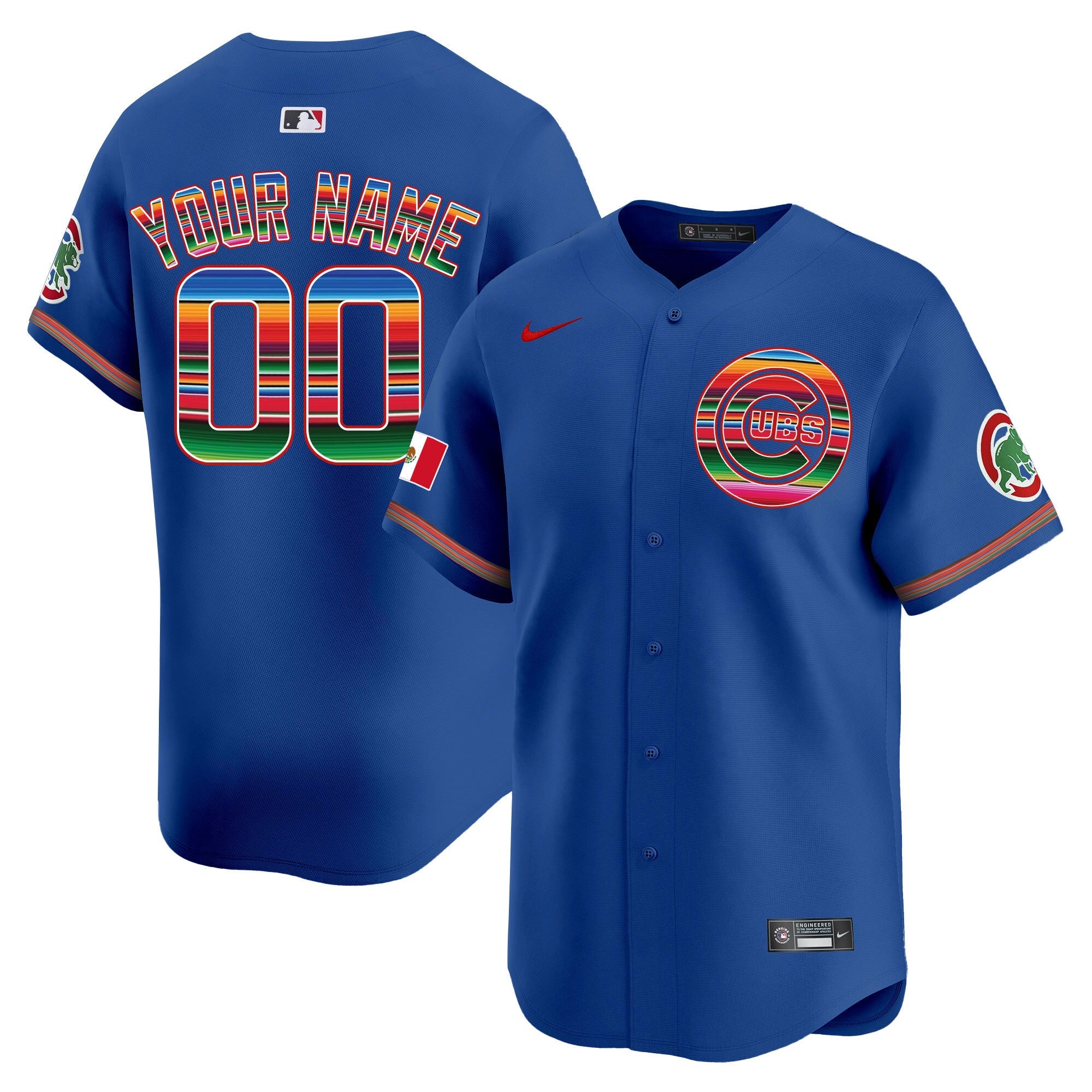 Chicago Mexico Vapor Premier Limited Custom Jersey