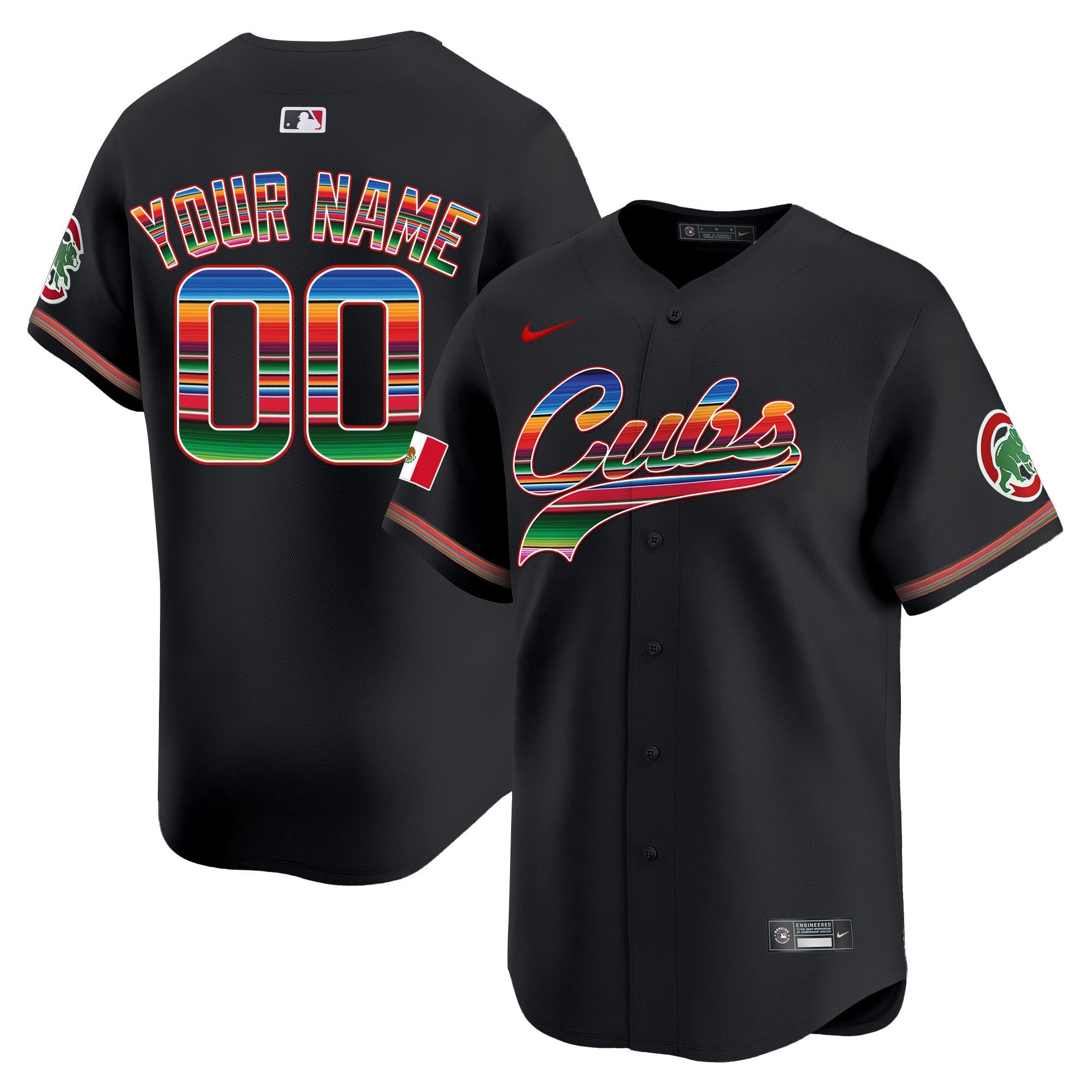 Chicago Mexico Vapor Premier Limited Custom Jersey V2