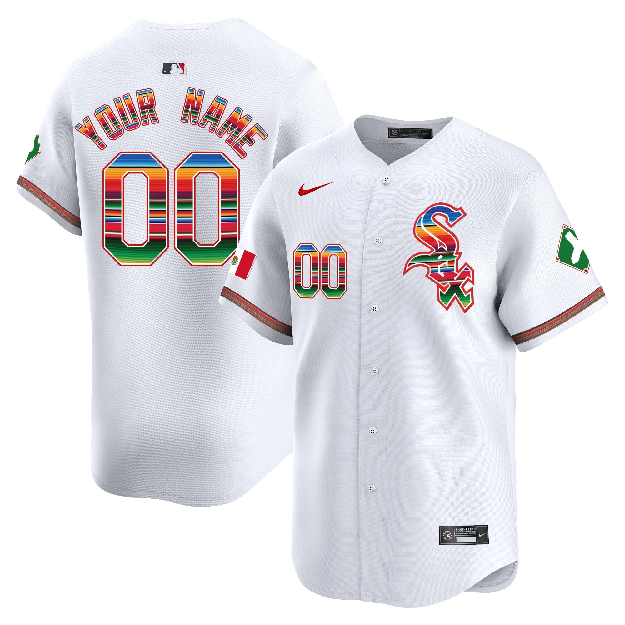 Chicago Mexico Vapor Premier Limited Custom Jersey V2