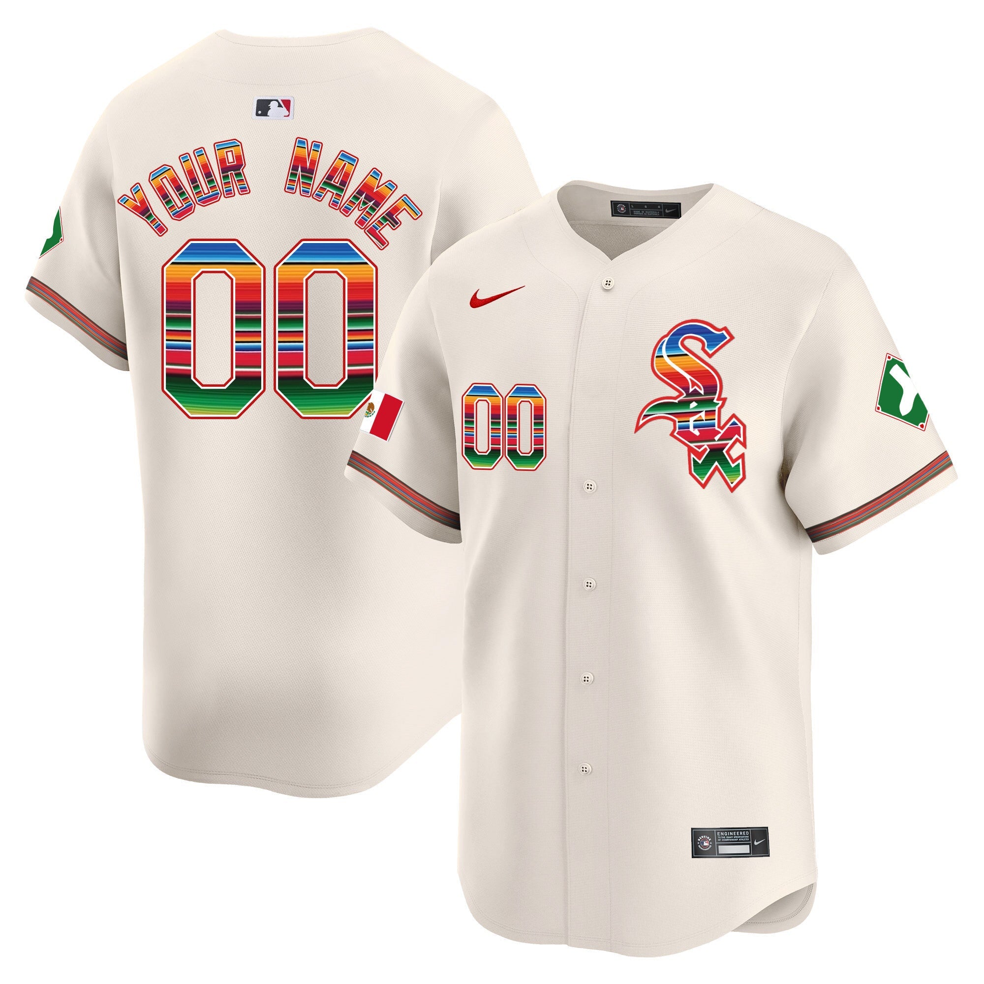 Chicago Mexico Vapor Premier Limited Custom Jersey V2
