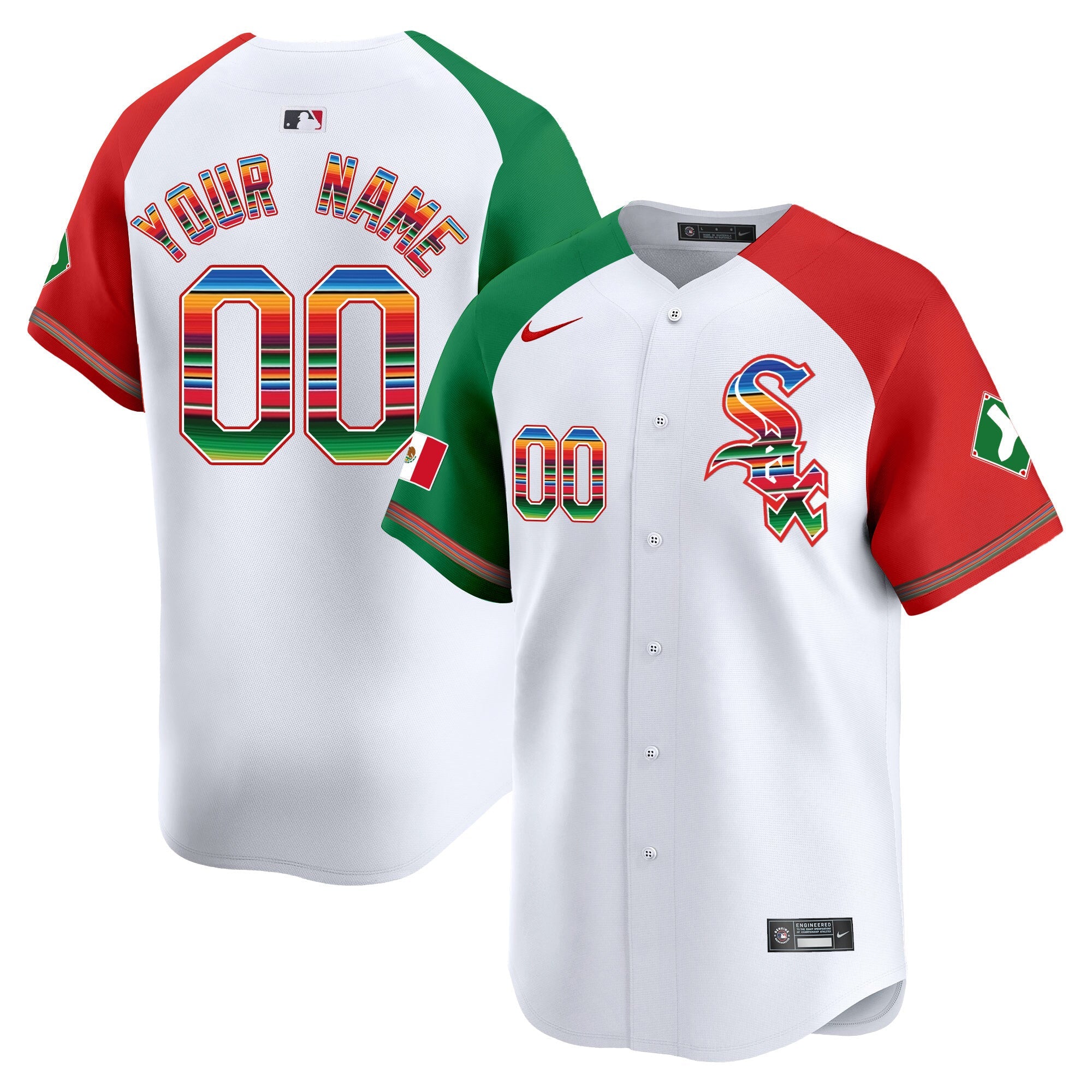 Chicago Mexico Vapor Premier Limited Custom Jersey V2