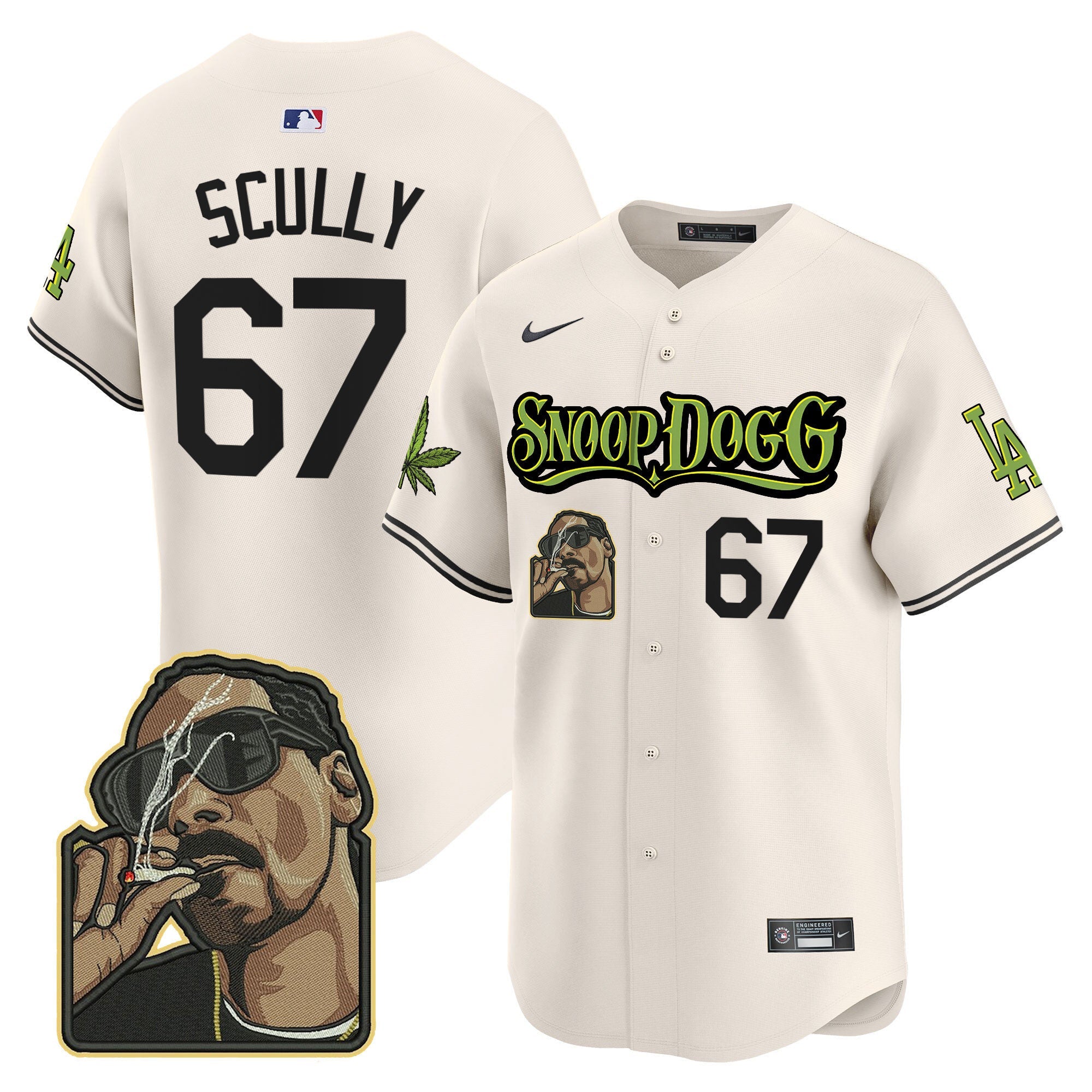 Men’s Snoop Dogg Vapor Premier Limited Jersey – Stitched