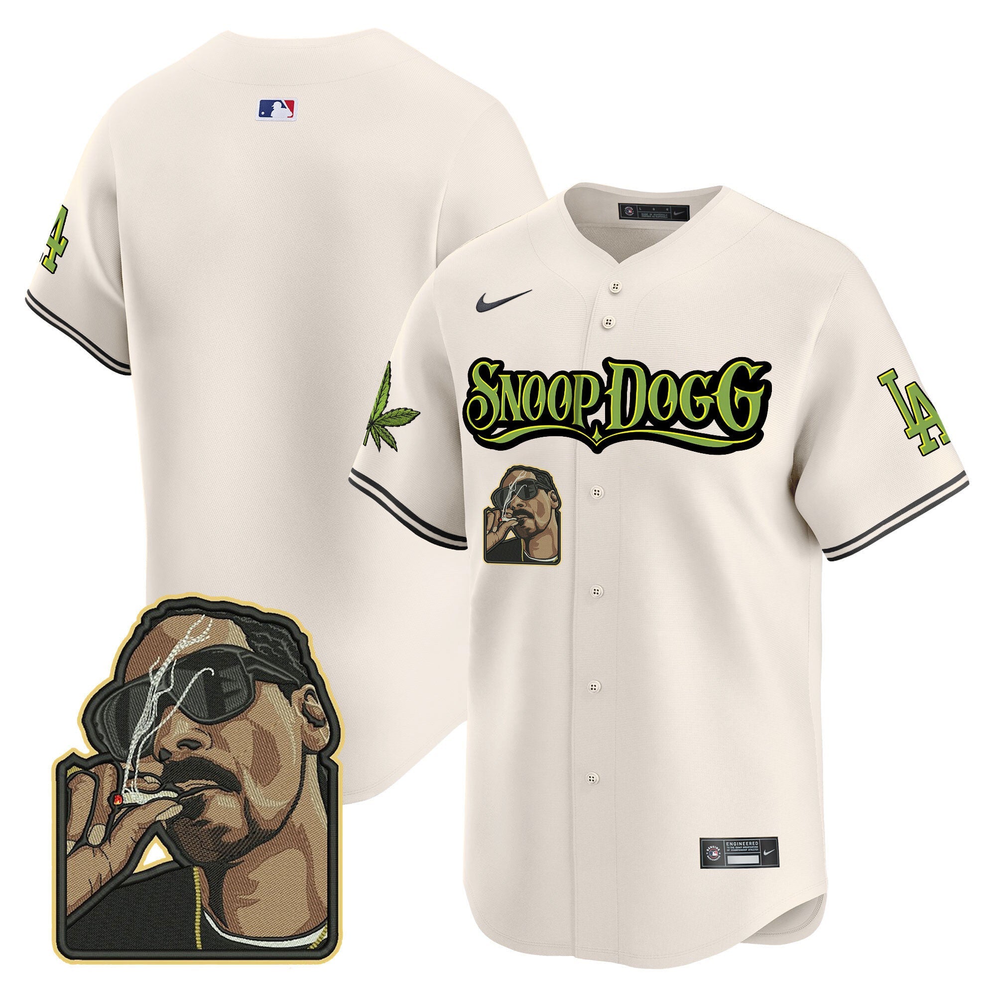 Men’s Snoop Dogg Vapor Premier Limited Jersey – Stitched