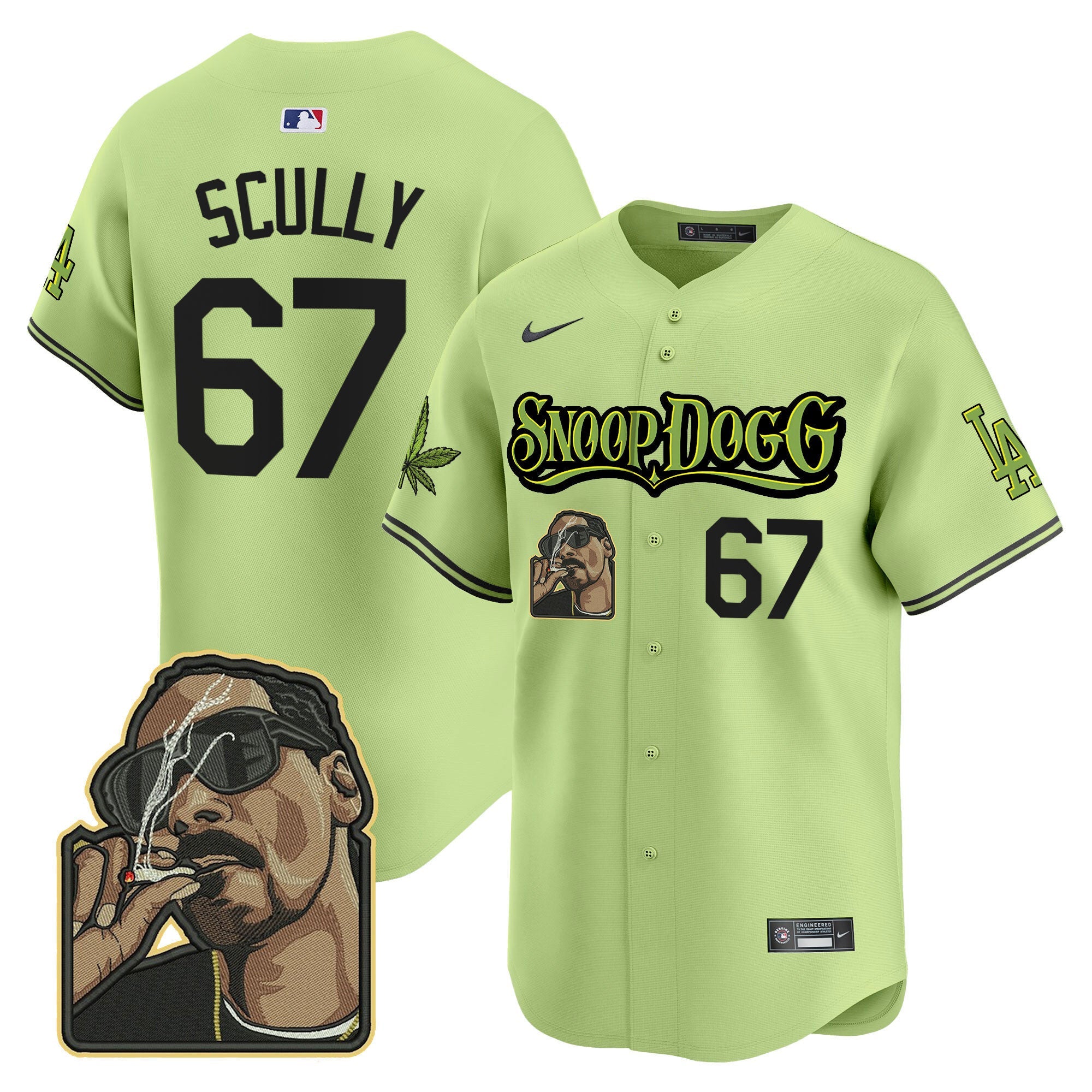Men’s Snoop Dogg Vapor Premier Limited Jersey – Stitched