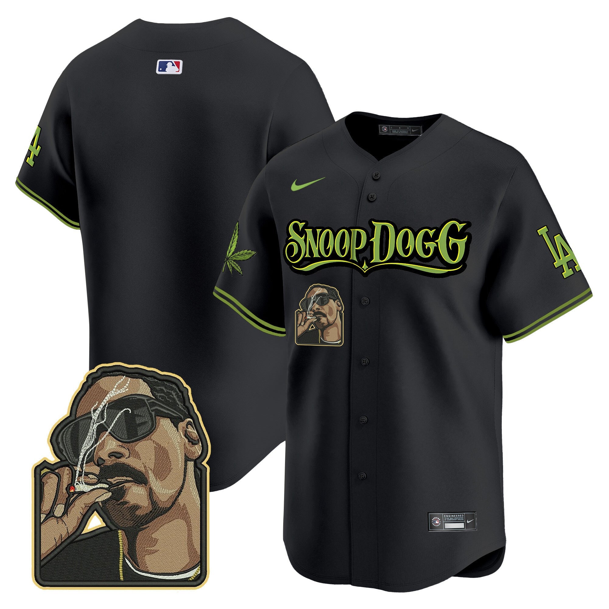 Men’s Snoop Dogg Vapor Premier Limited Jersey – Stitched