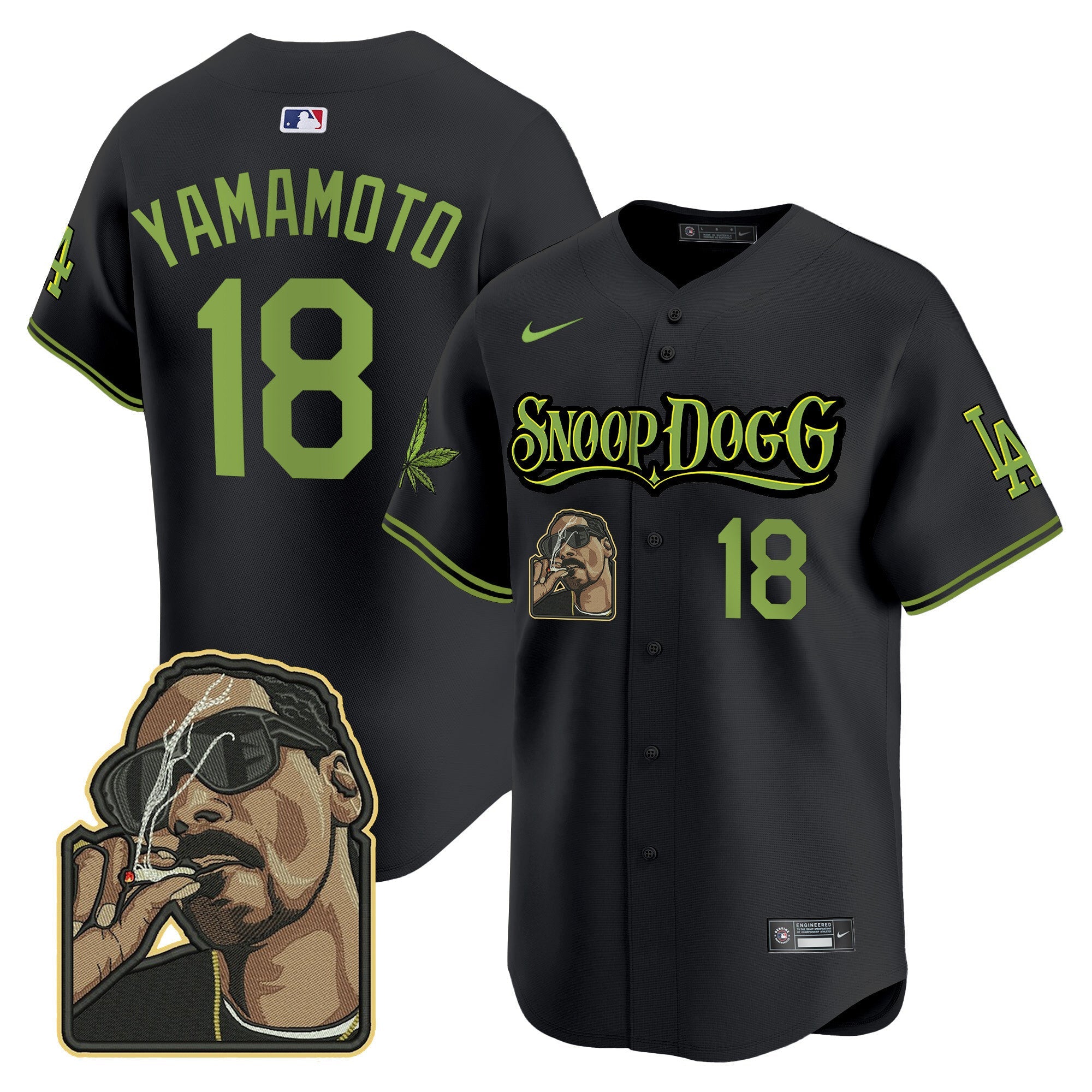 Men’s Snoop Dogg Vapor Premier Limited Jersey – Stitched