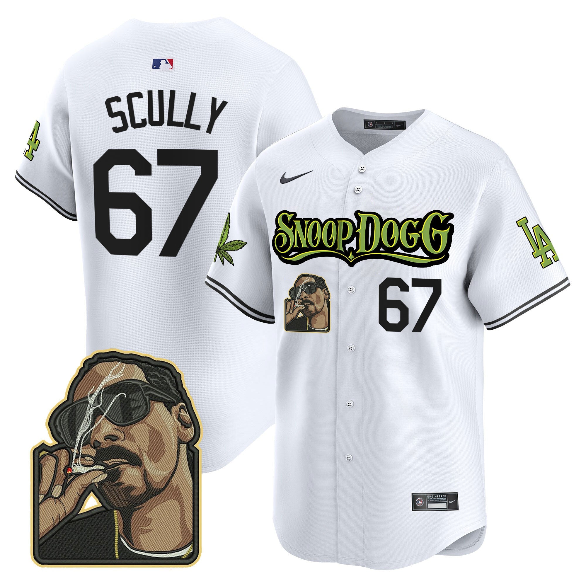 Men’s Snoop Dogg Vapor Premier Limited Jersey – Stitched