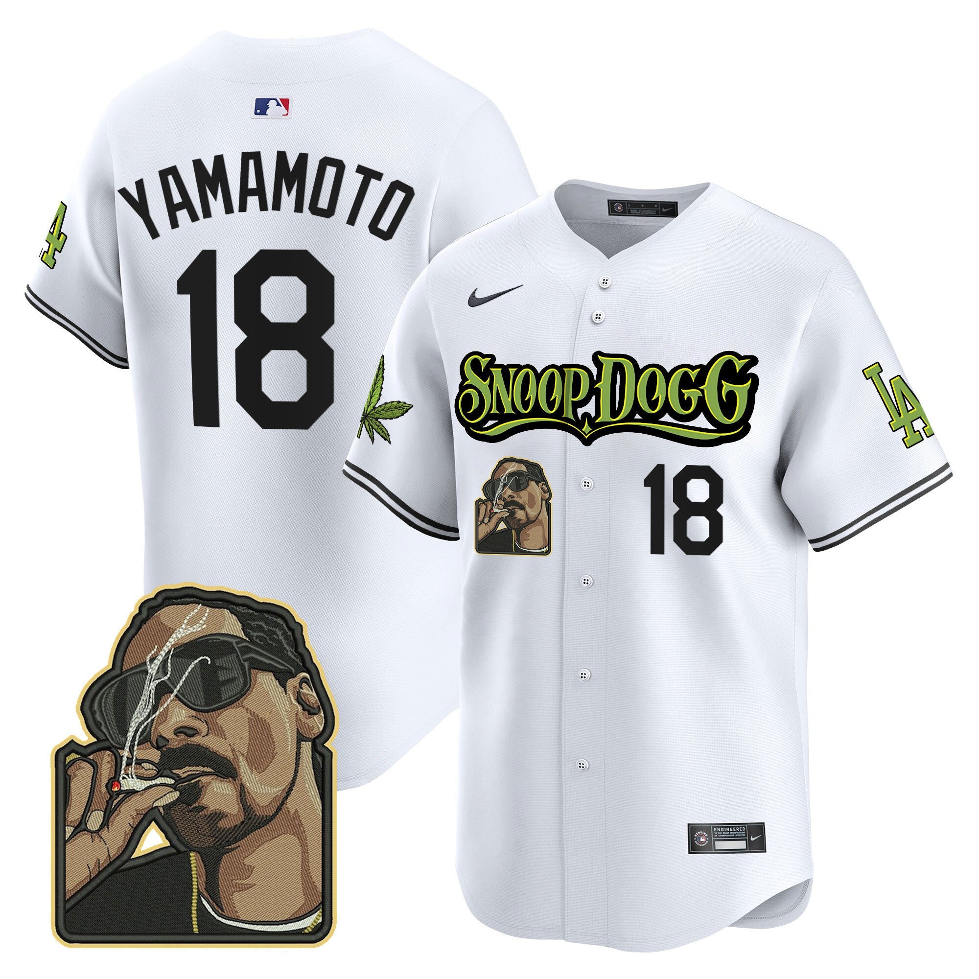 Men’s Snoop Dogg Vapor Premier Limited Jersey – Stitched