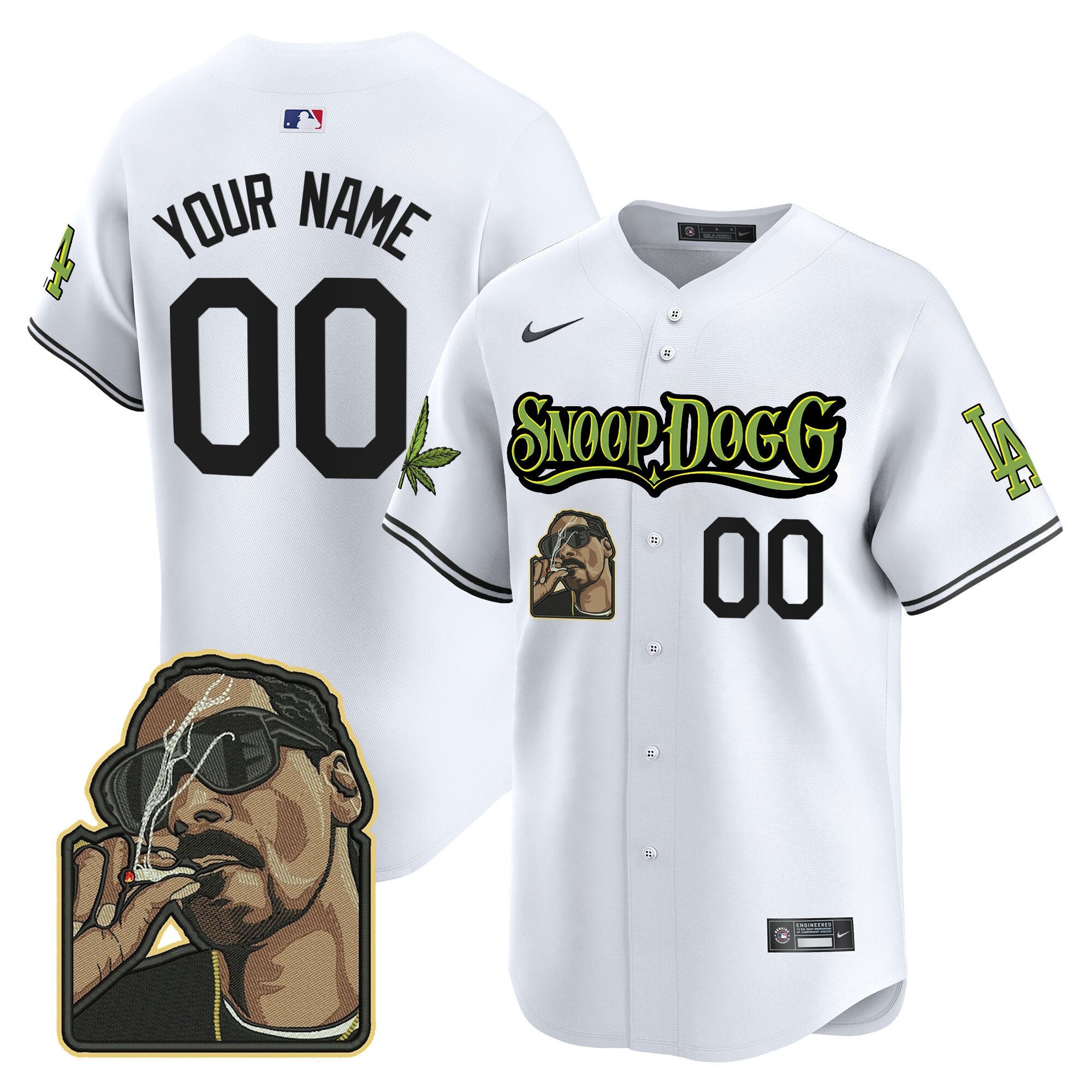Snoop Dogg Vapor Premier Limited Custom Jersey – Stitched